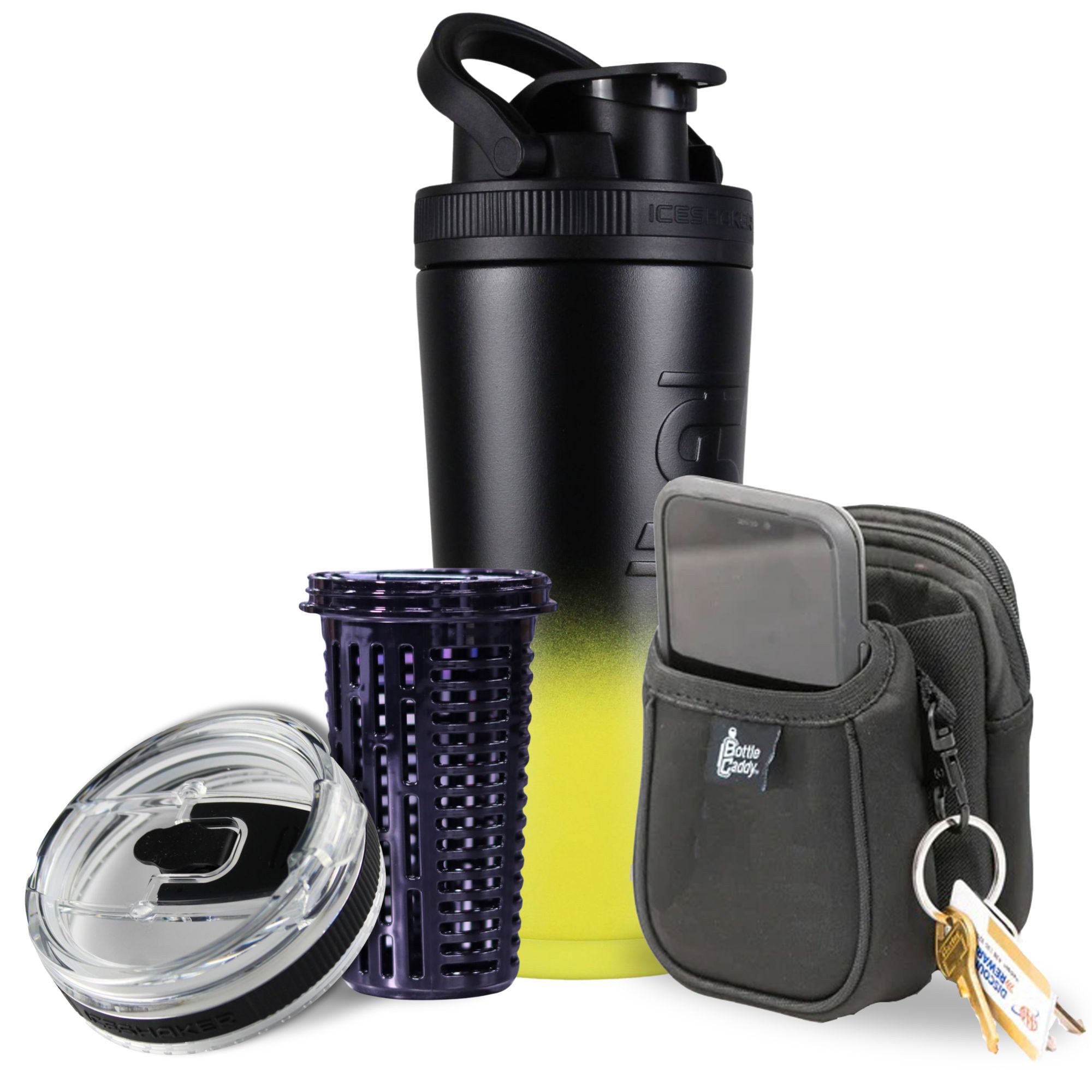 26oz Ice Shaker & Accessories Bundle