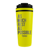 As Much Rest As Possible FIT2SERVE Yellow 26oz Shaker