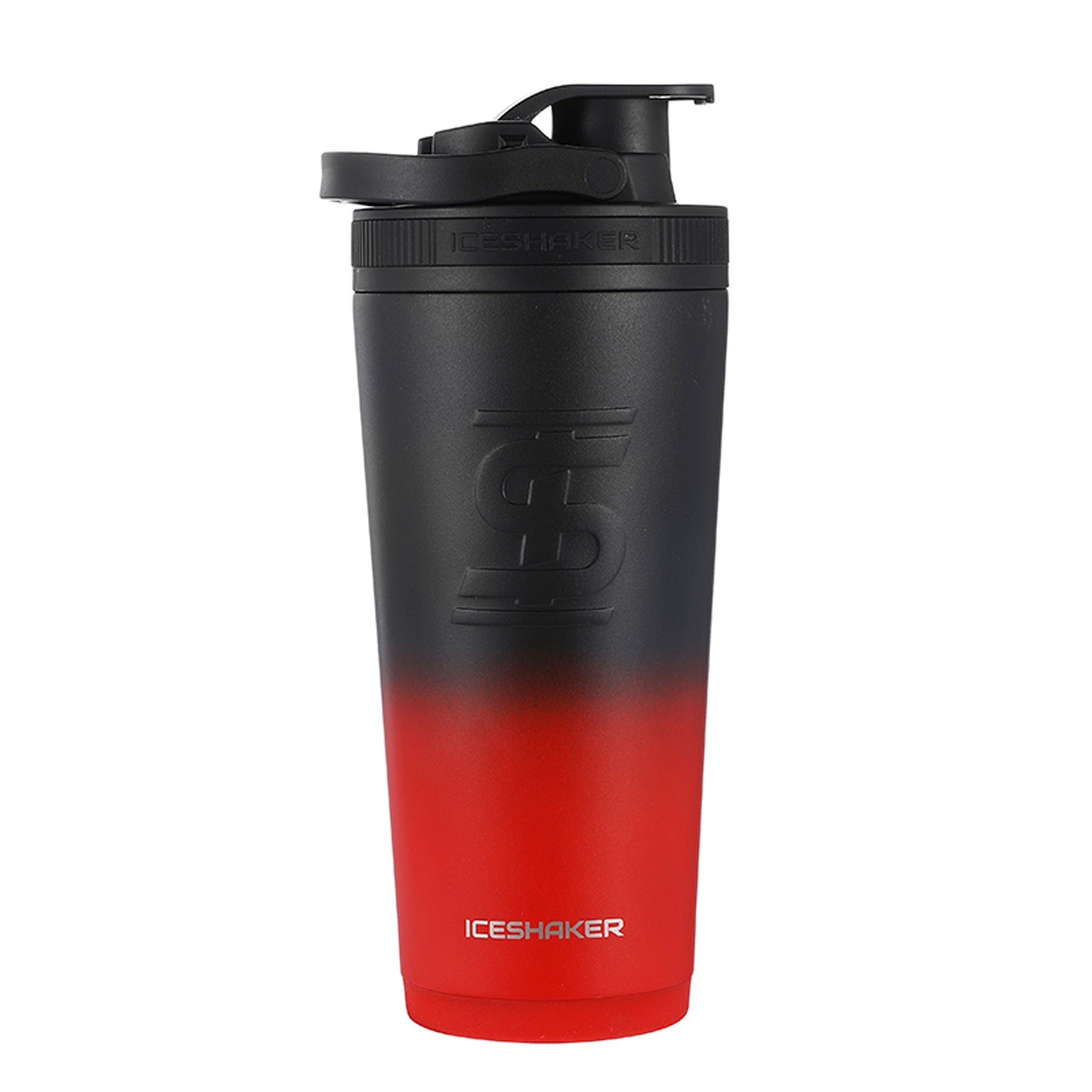 As Much Rest As Possible FIT2SERVE Red Black Ombre 26oz Shaker