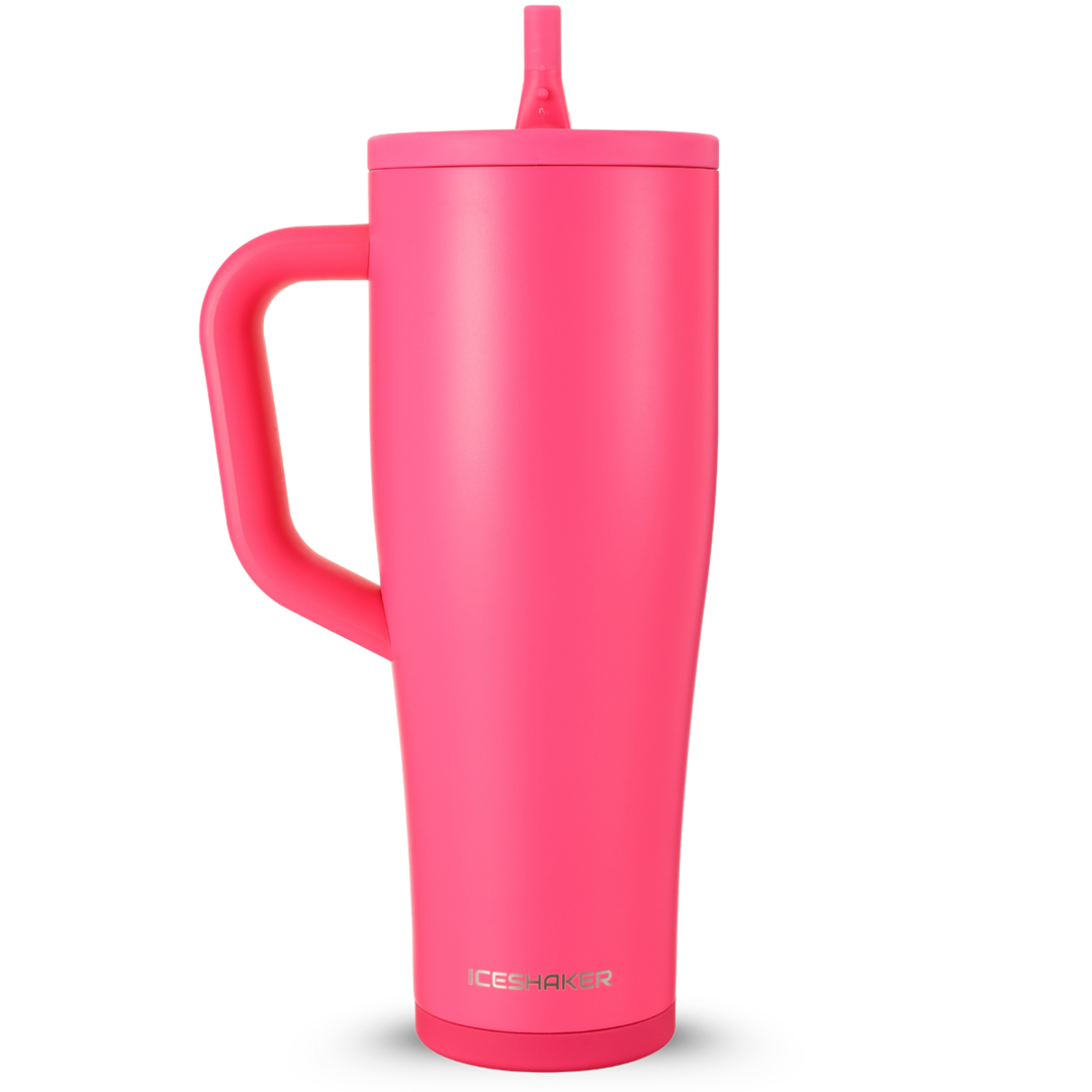 CUSTOM 40oz. Legend Series Shaker Bottle - Neon Pink