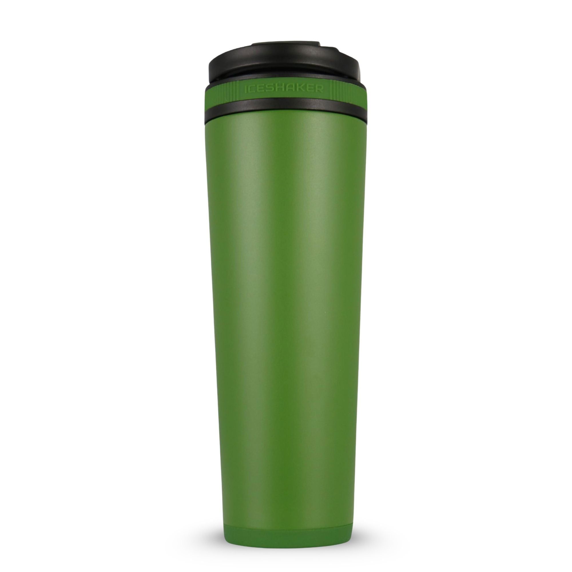 32oz Stainless Steel Shaker Bottles, Green | Ice Shaker