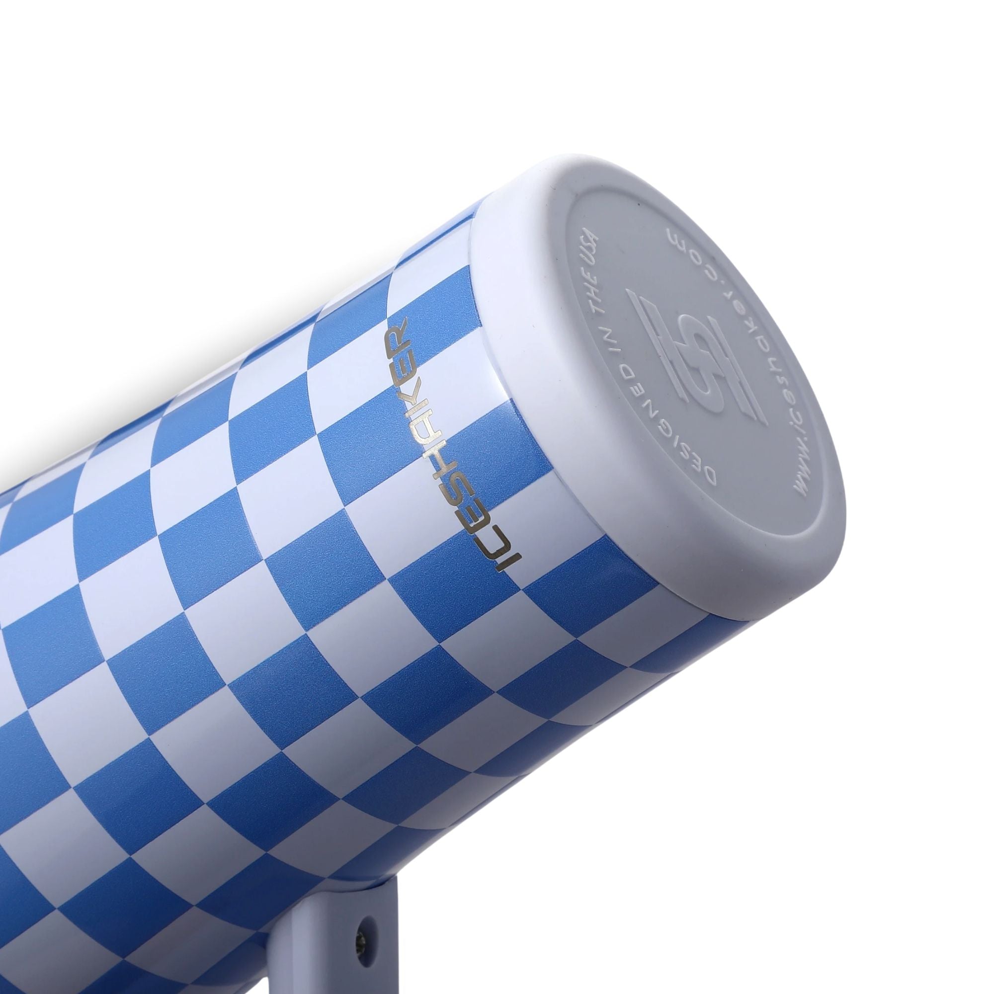 32oz Legend Series Shaker Bottle - Blue Checkers