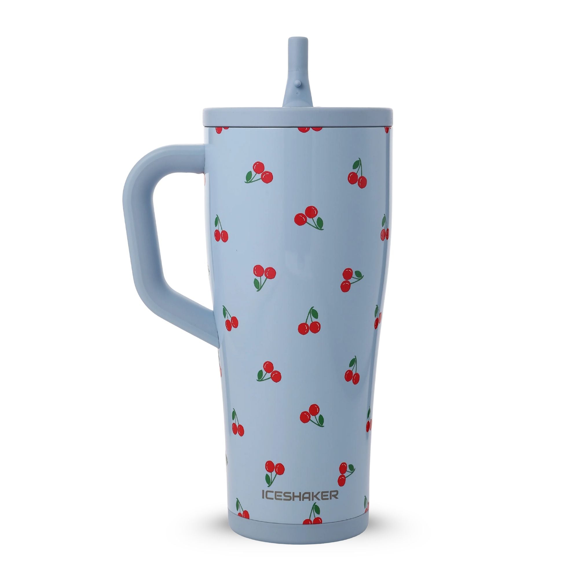 Ice Shaker Blue Cherries Legend Series Shaker Tumblers