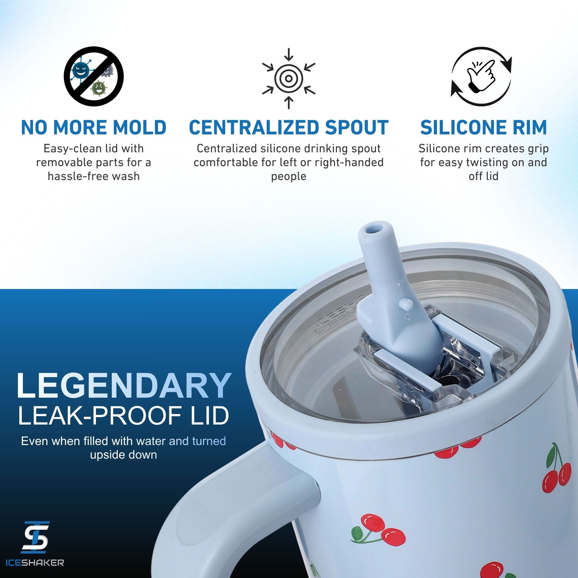 32oz Legend Series Stainless Steel Shaker Bottles | Ice Shaker