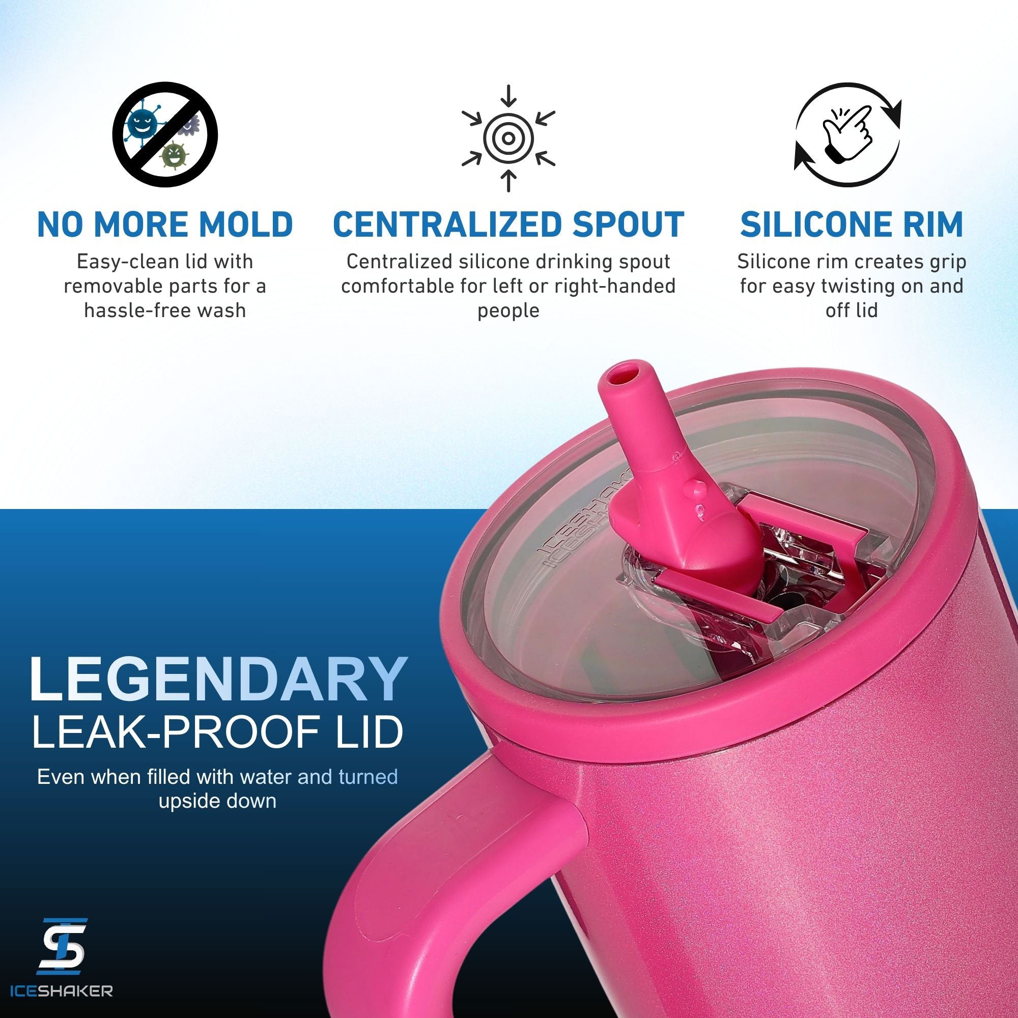 32oz Legend Series Shaker Bottle - Malibu
