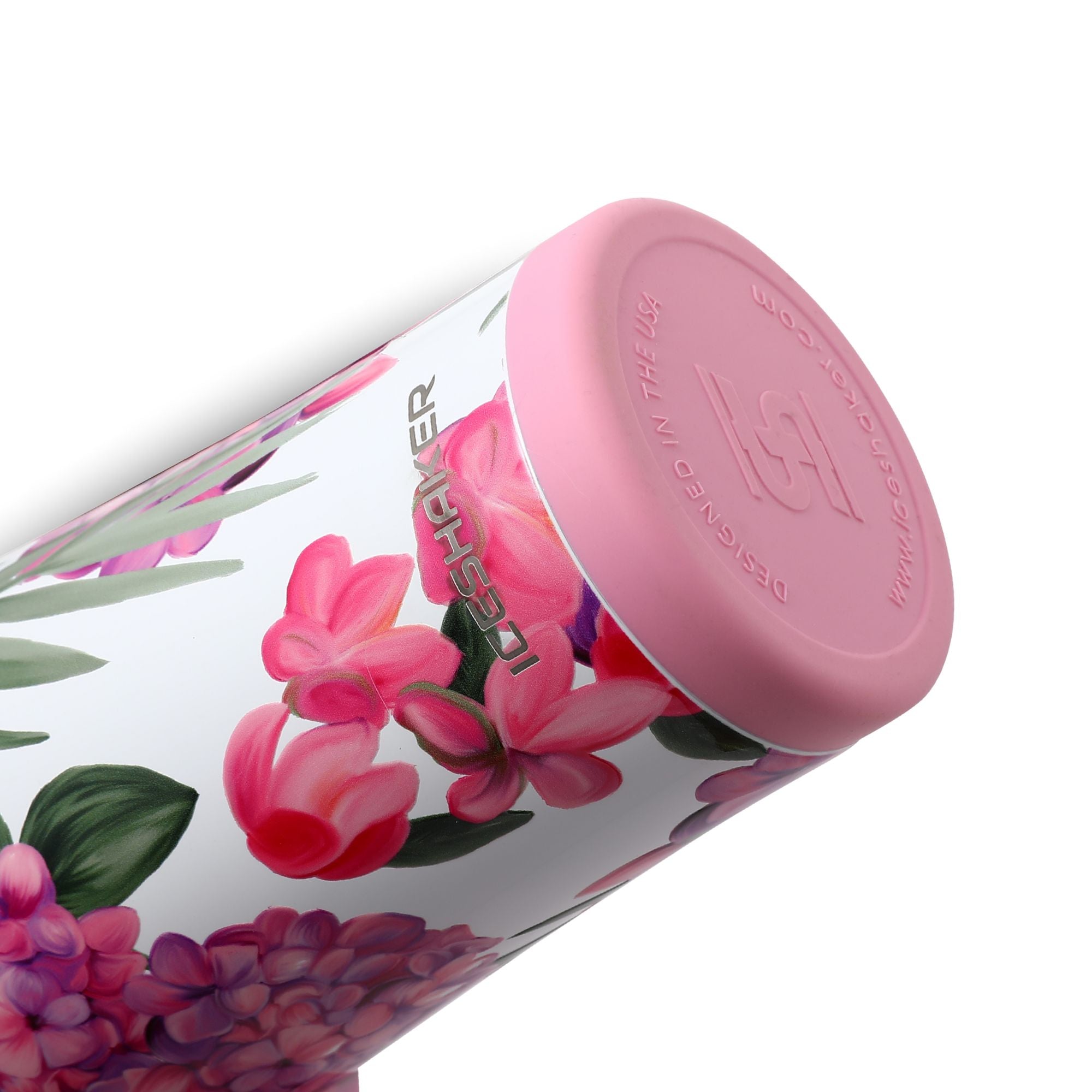 Ice Shaker Pink Hydrangea Legend Series Shaker Tumbler