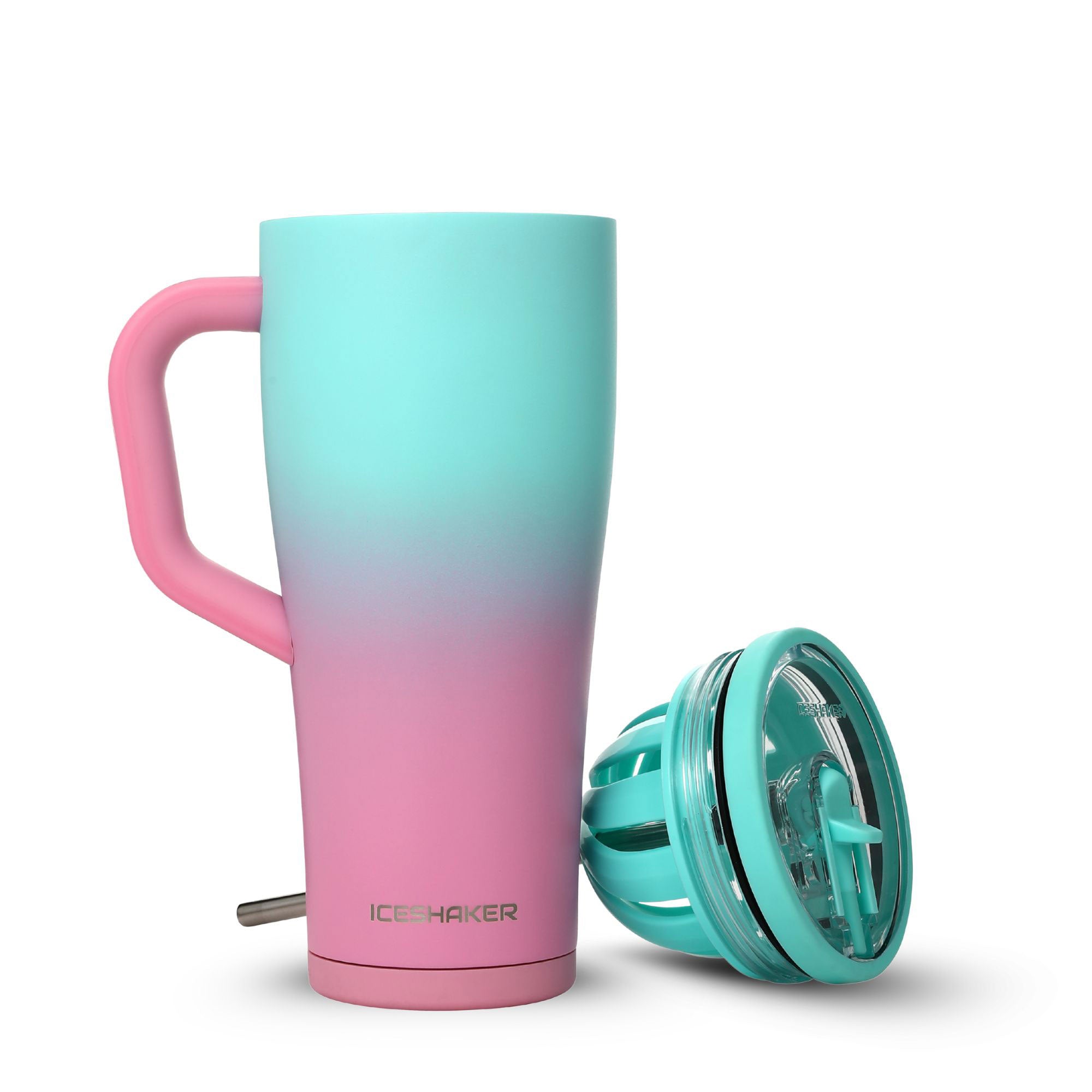 32oz Legend Series Stainless Steel Shaker, Pink Mint | Ice Shaker