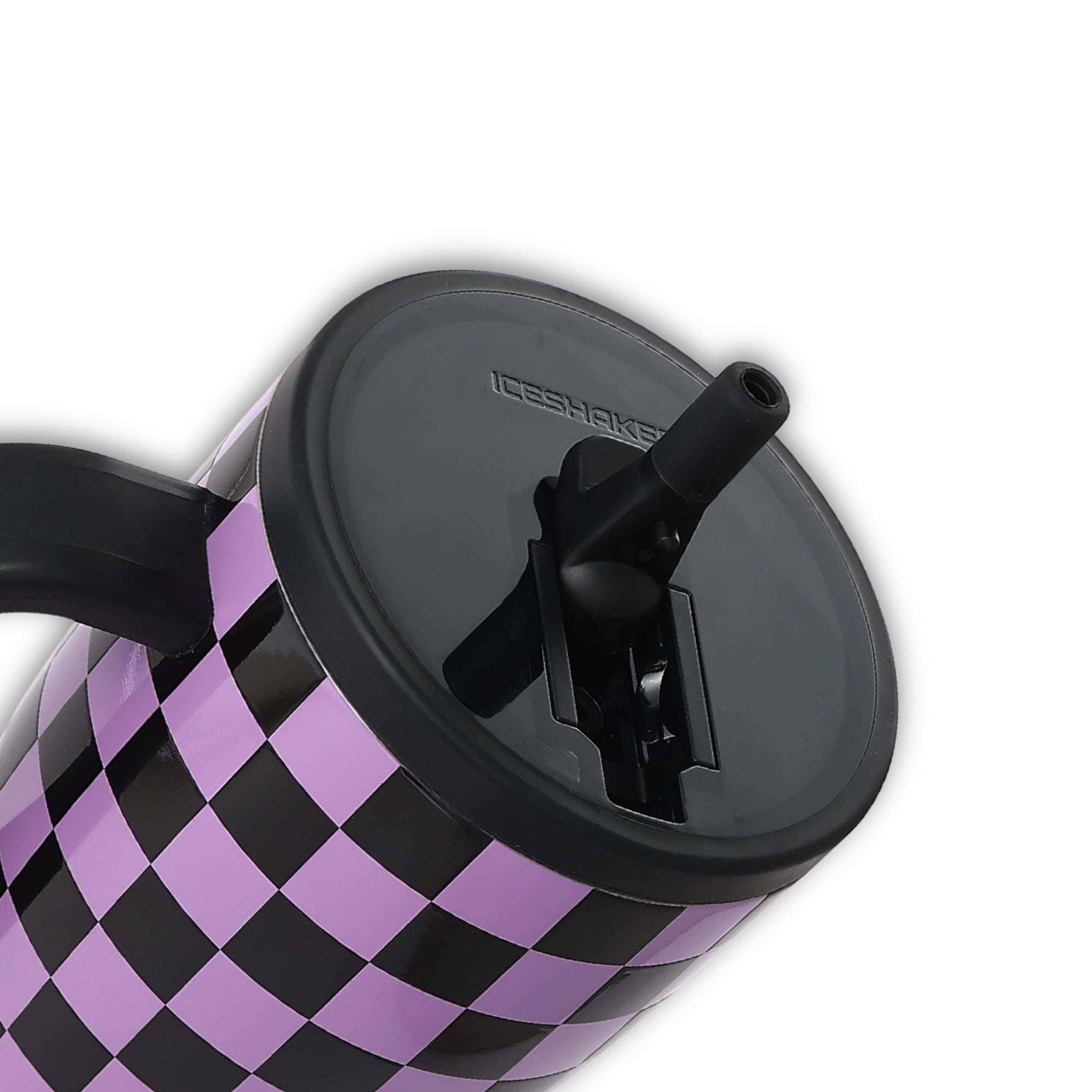 32oz Legend Series Shaker Bottle - Purple Black Checkers