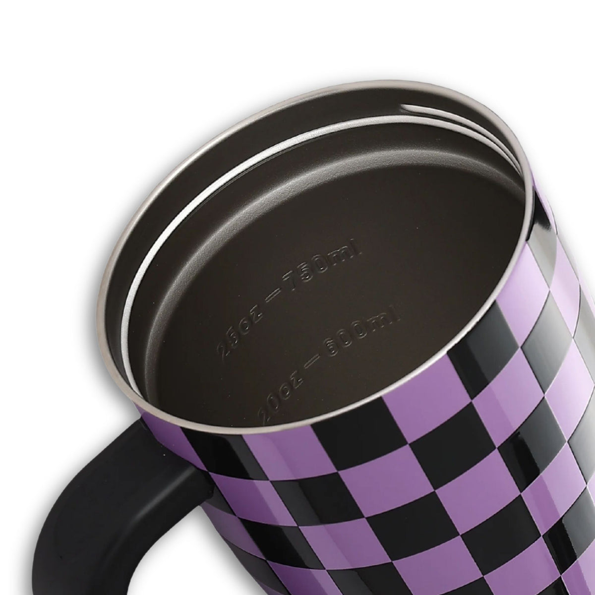 32oz Legend Series Shaker Bottle - Purple Black Checkers
