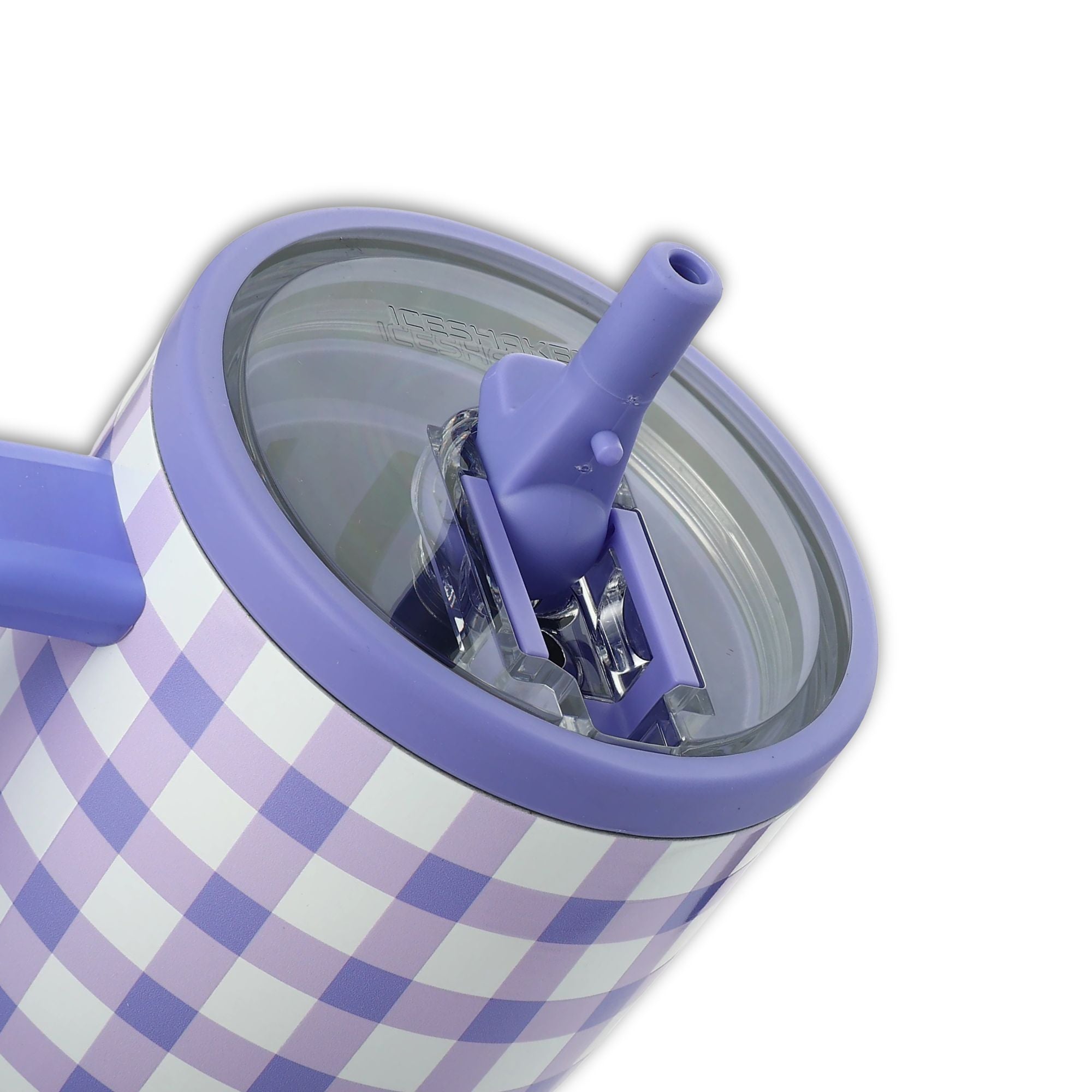 32oz Legend Series Shaker Bottle - Purple Gingham (Auction)