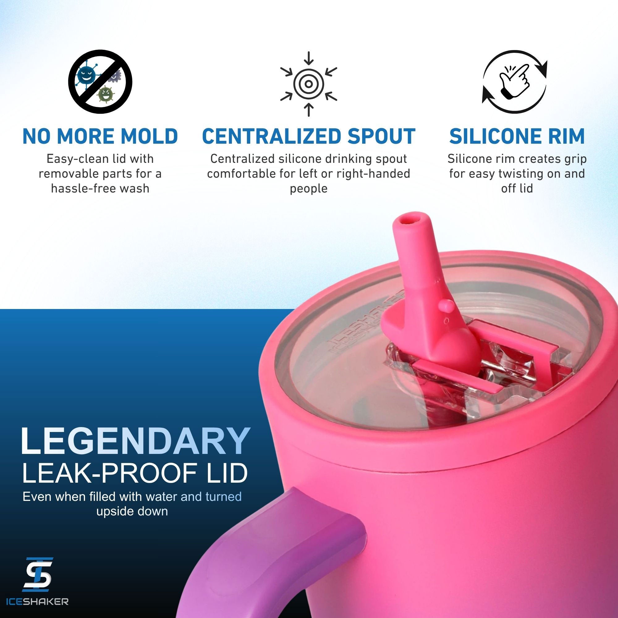 32oz Legend Series Shaker Bottle - Sugar Rush