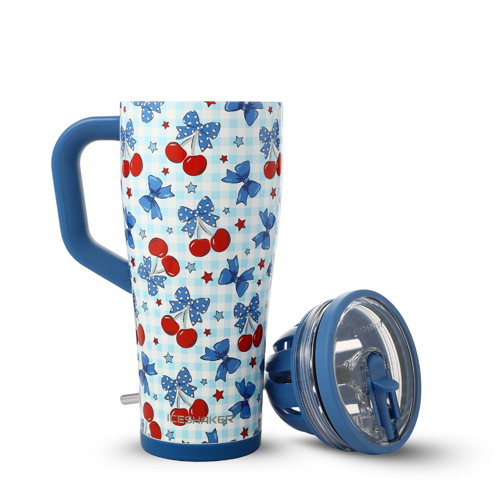 Ice Shaker USA Cherries Legend Series Shaker Tumblers