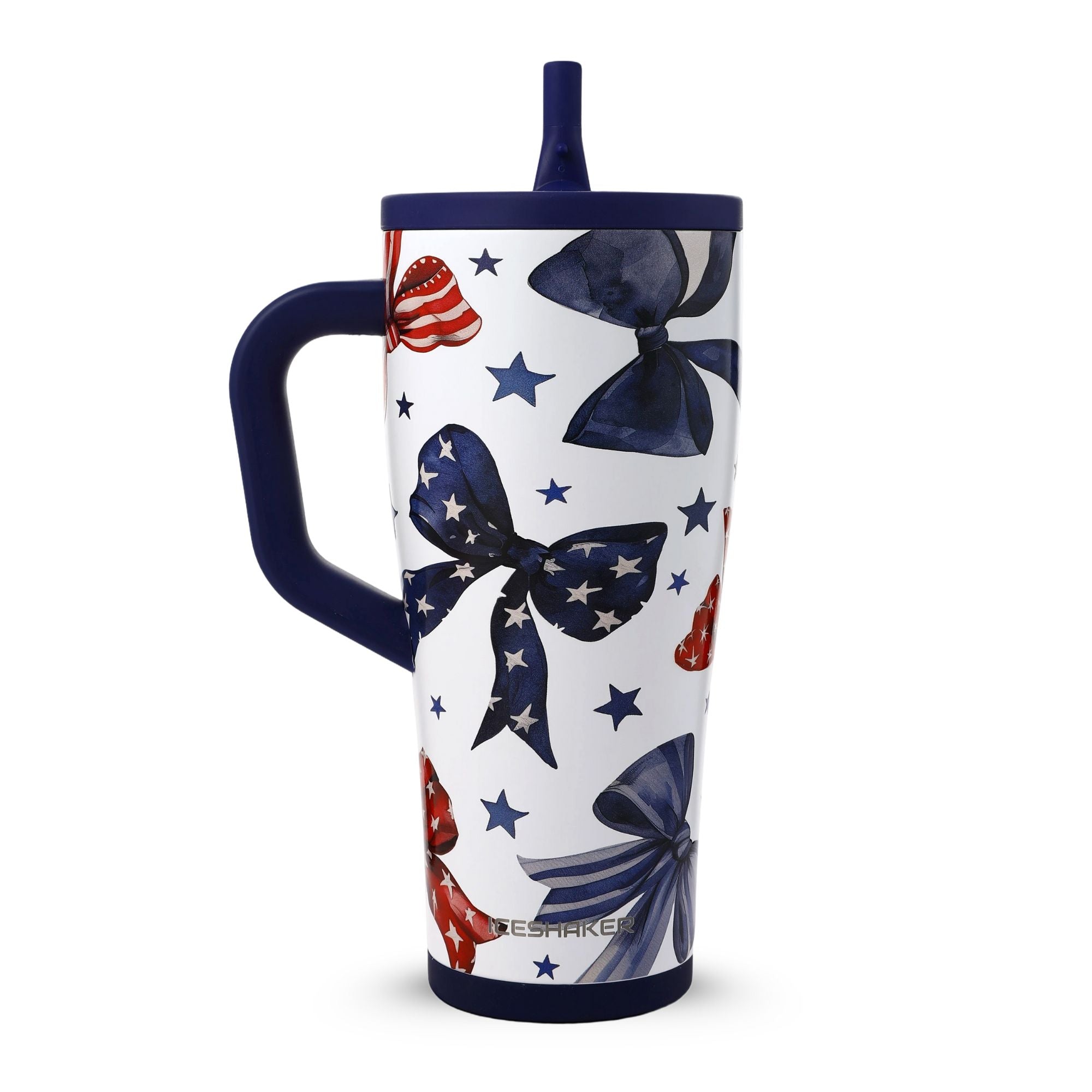 32oz Legend Series Shaker Bottle - USA Ribbons & Bows