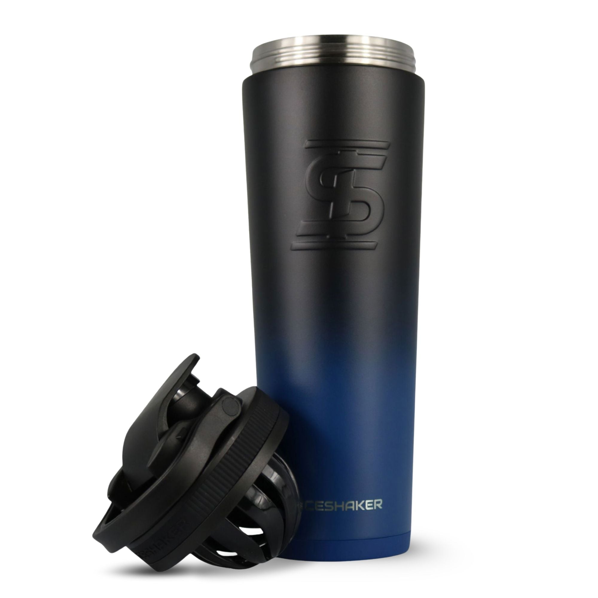 32oz Ice Shaker - Navy Black Ombre