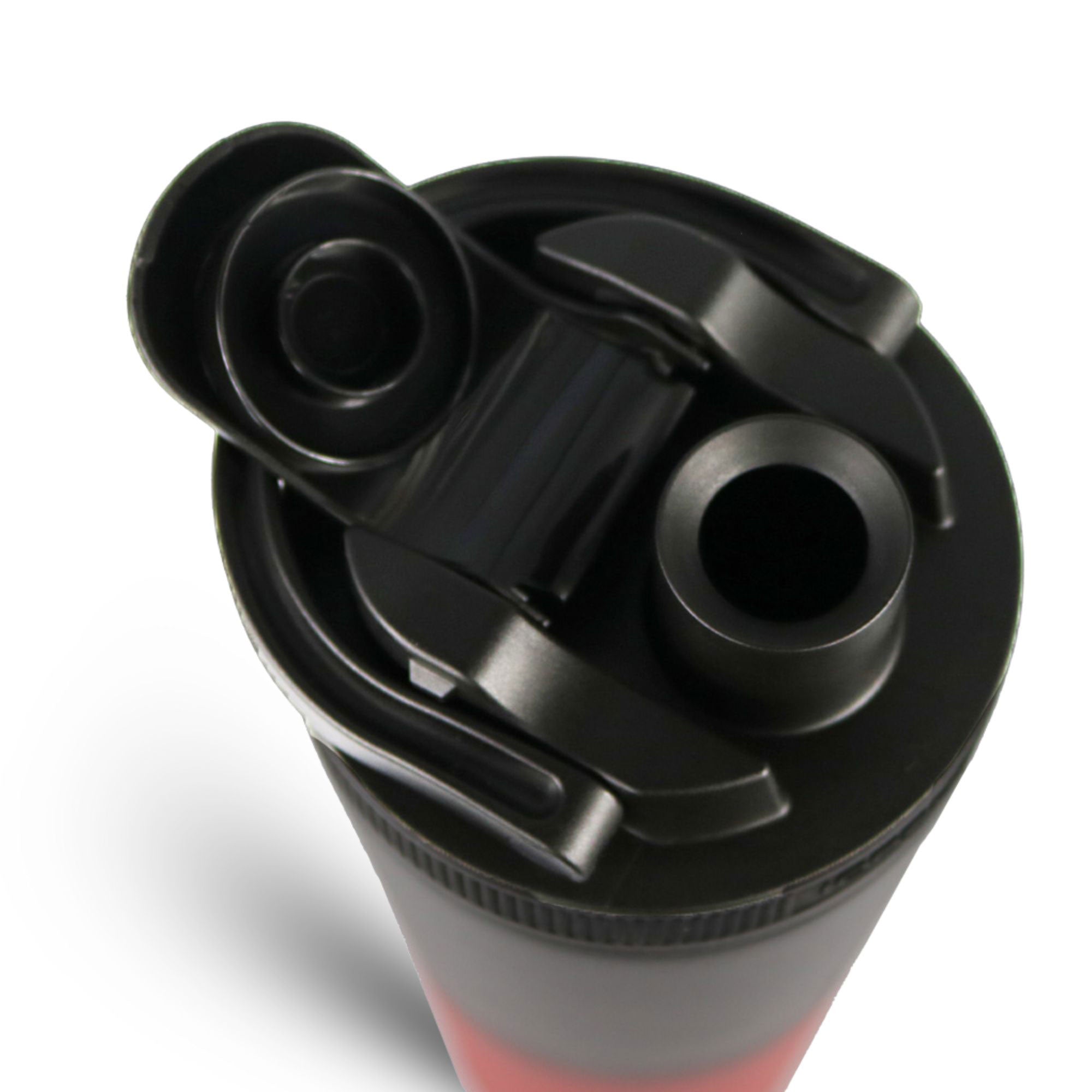 32oz Ice Shaker - Red Black Ombre