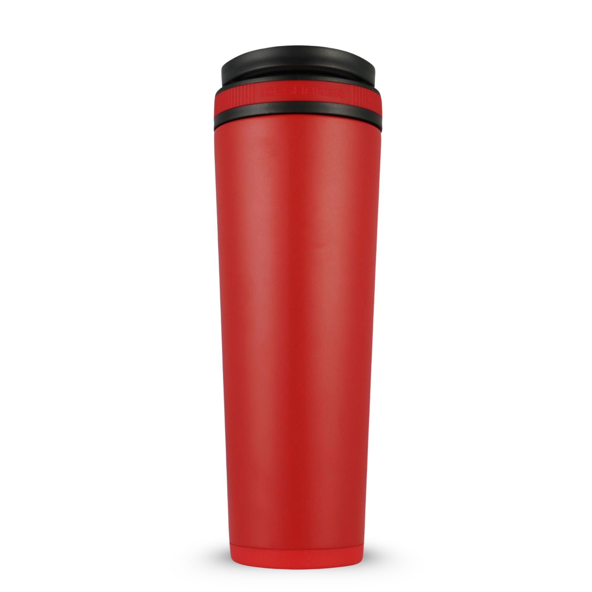 32oz Stainless Steel Shaker Bottles, Red | Ice Shaker