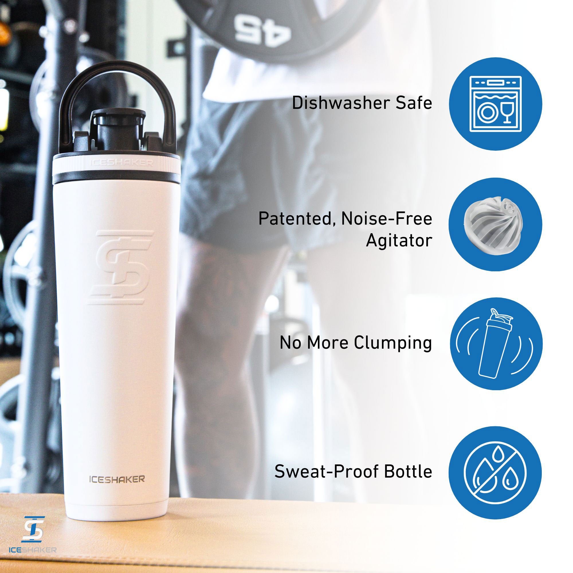 32oz Ice Shaker - Black