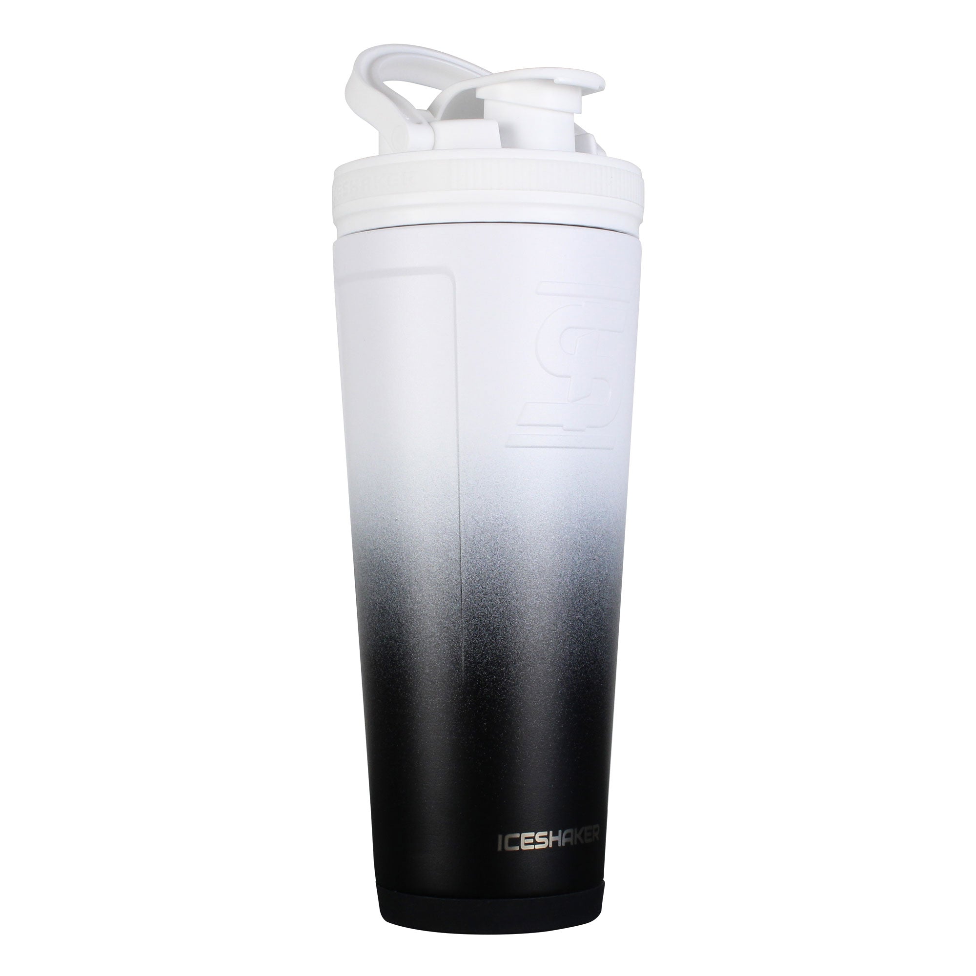 36oz Ice Shaker - Black White Ombre