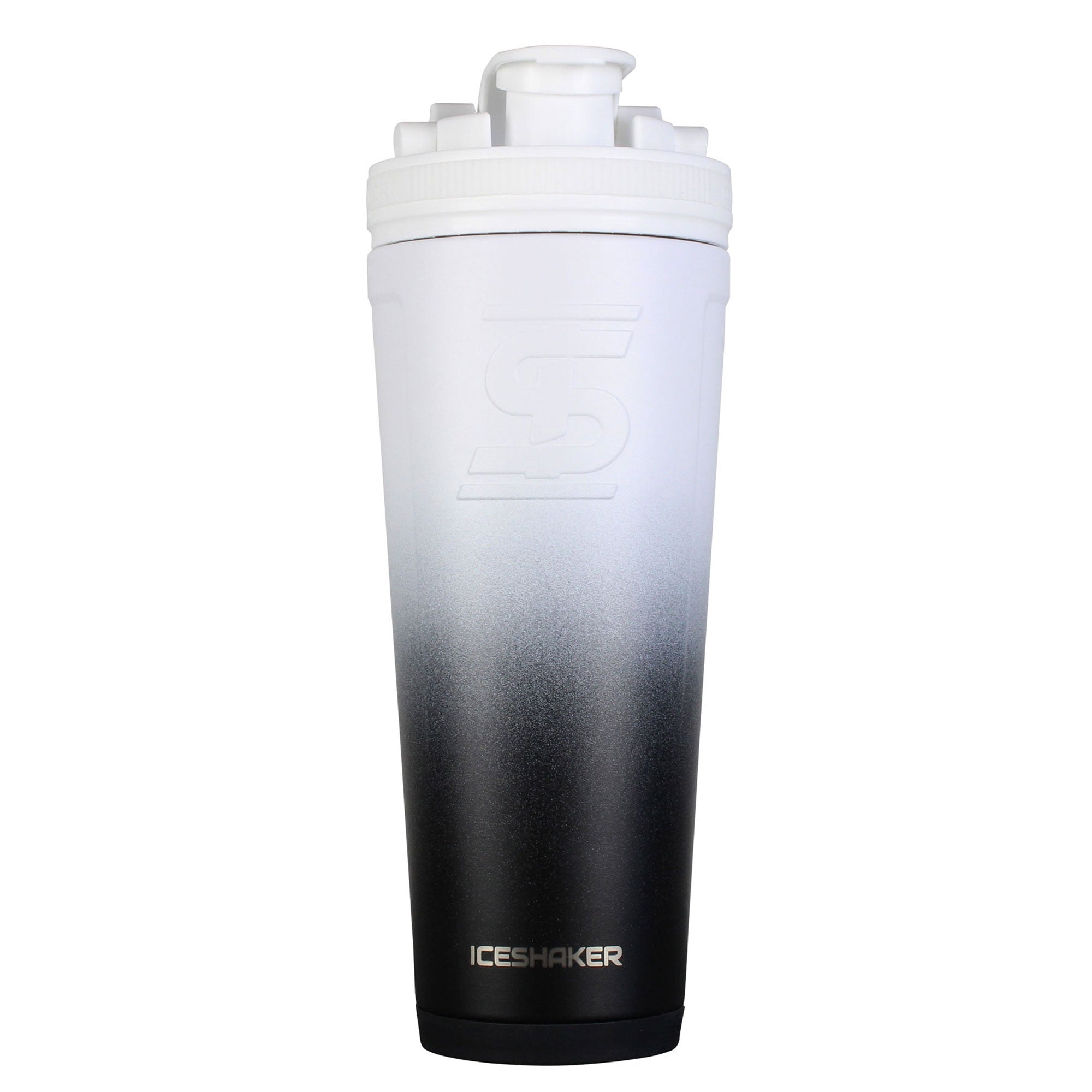 36oz Ice Shaker - Black White Ombre