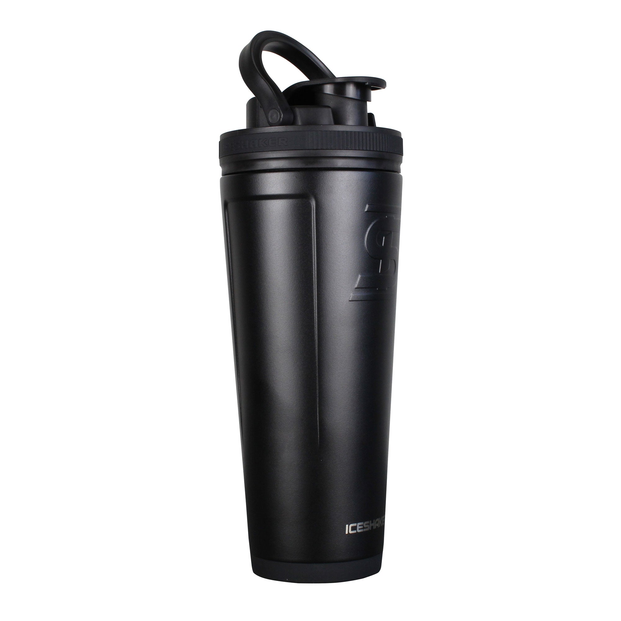 Protein shaker bottle 24.6 Fl Oz Tumbler Original Frosted Black/Blac