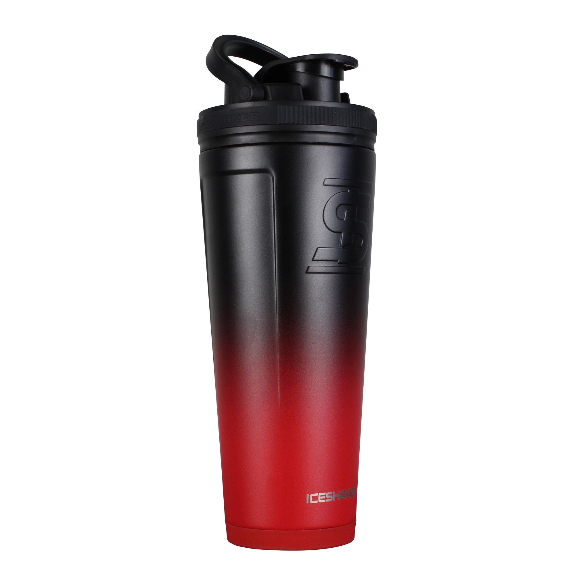 36oz Ice Shaker - Red Black Ombre