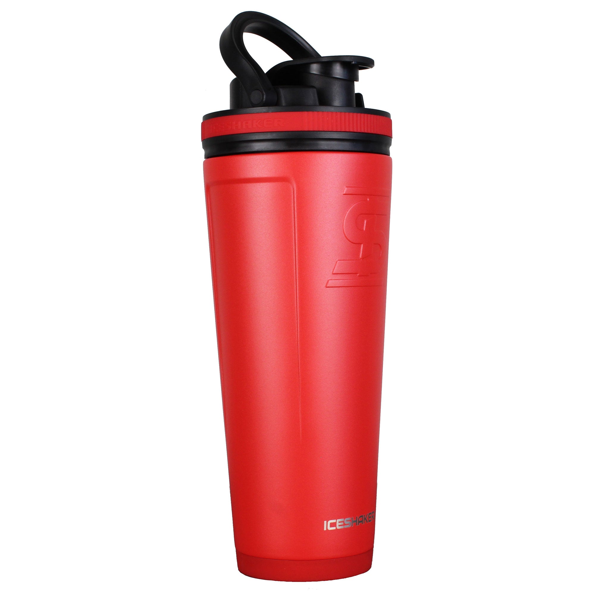 Cello 700 ml Red Plastic Shaker Blender Bottle with Storage