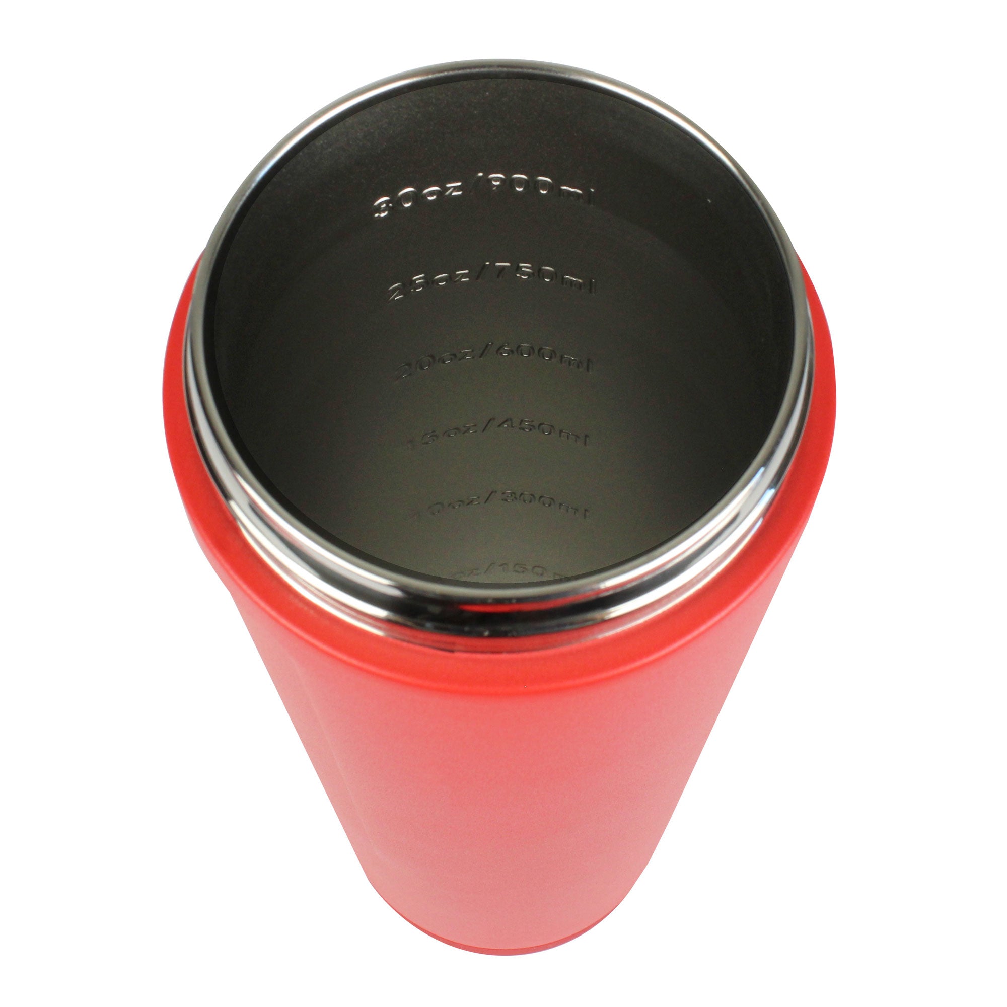 New Life Products Red and Black Shaker Cup - Multi Storage Compartments - 17 oz