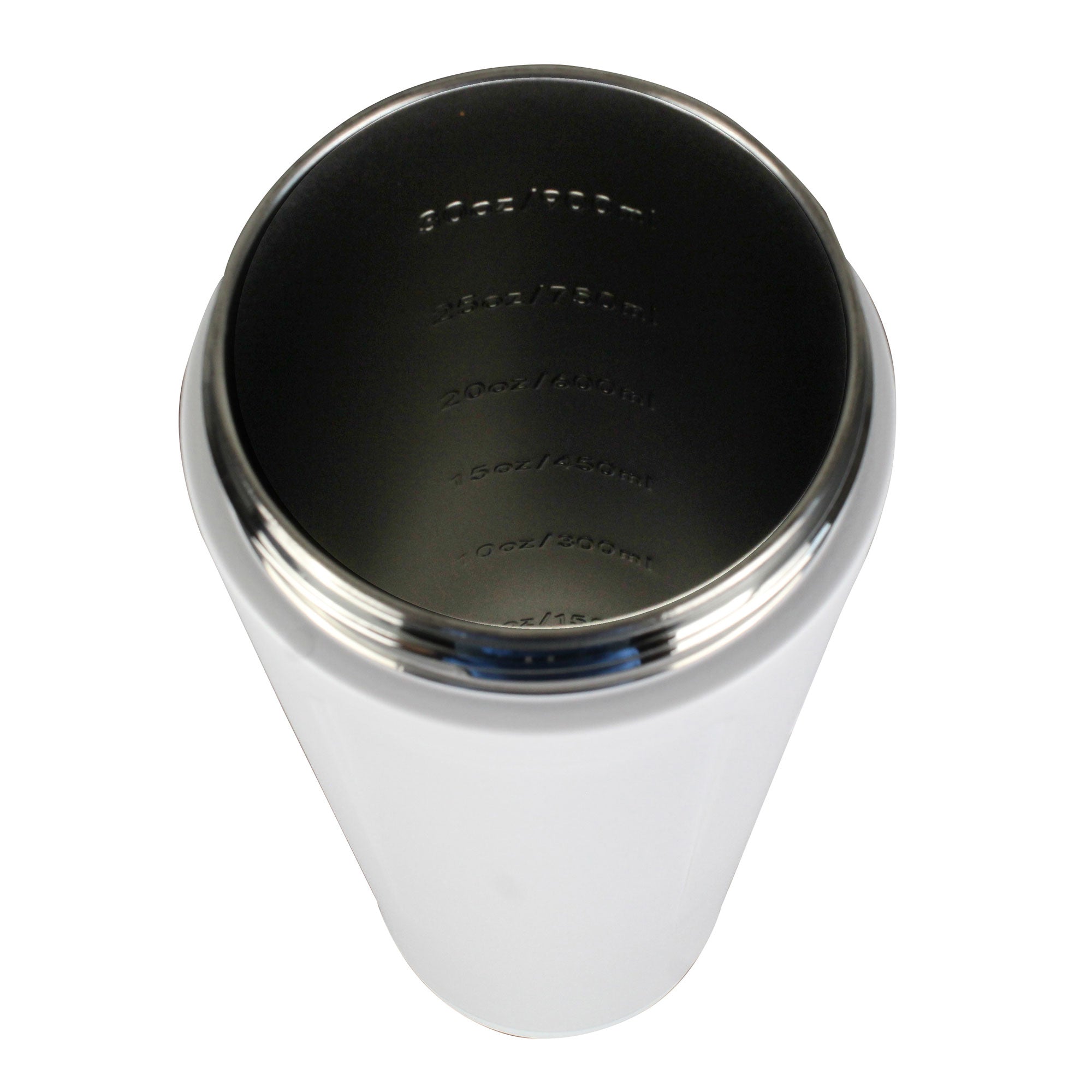 6oz White Aluminum Powder Shakers