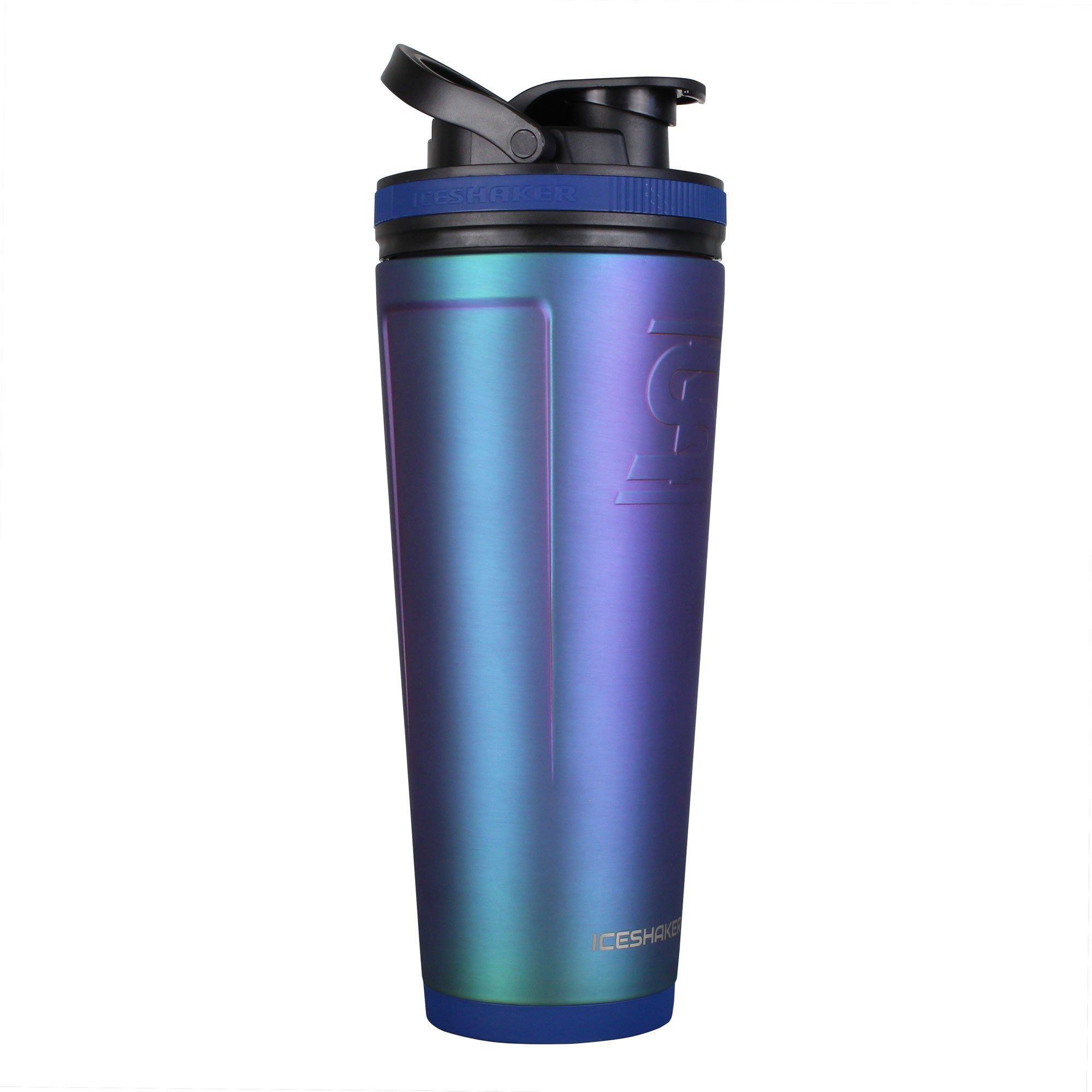 White Insulated 36oz Protein Shaker Bottle