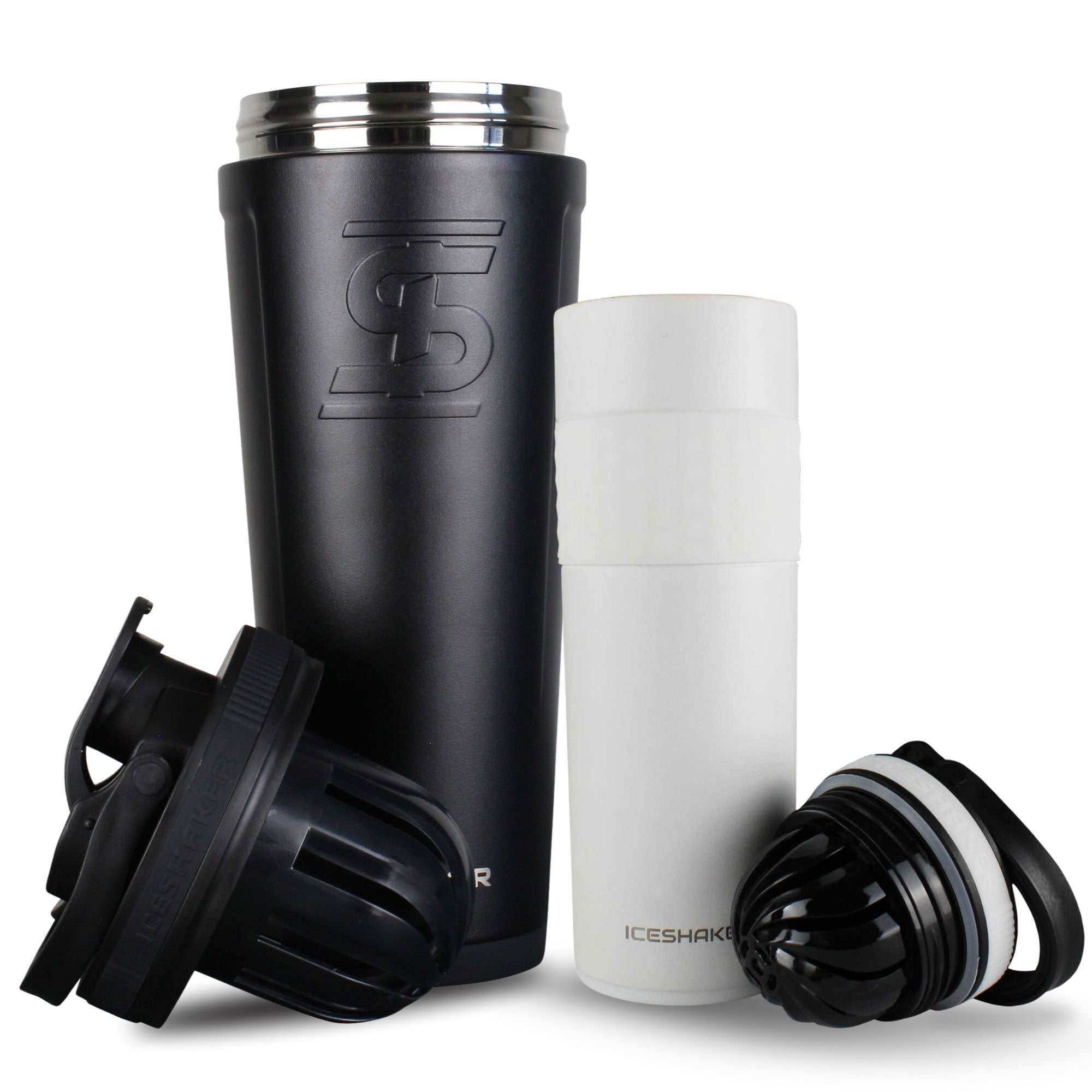 His & Her Protein Shaker Bottle Bundle