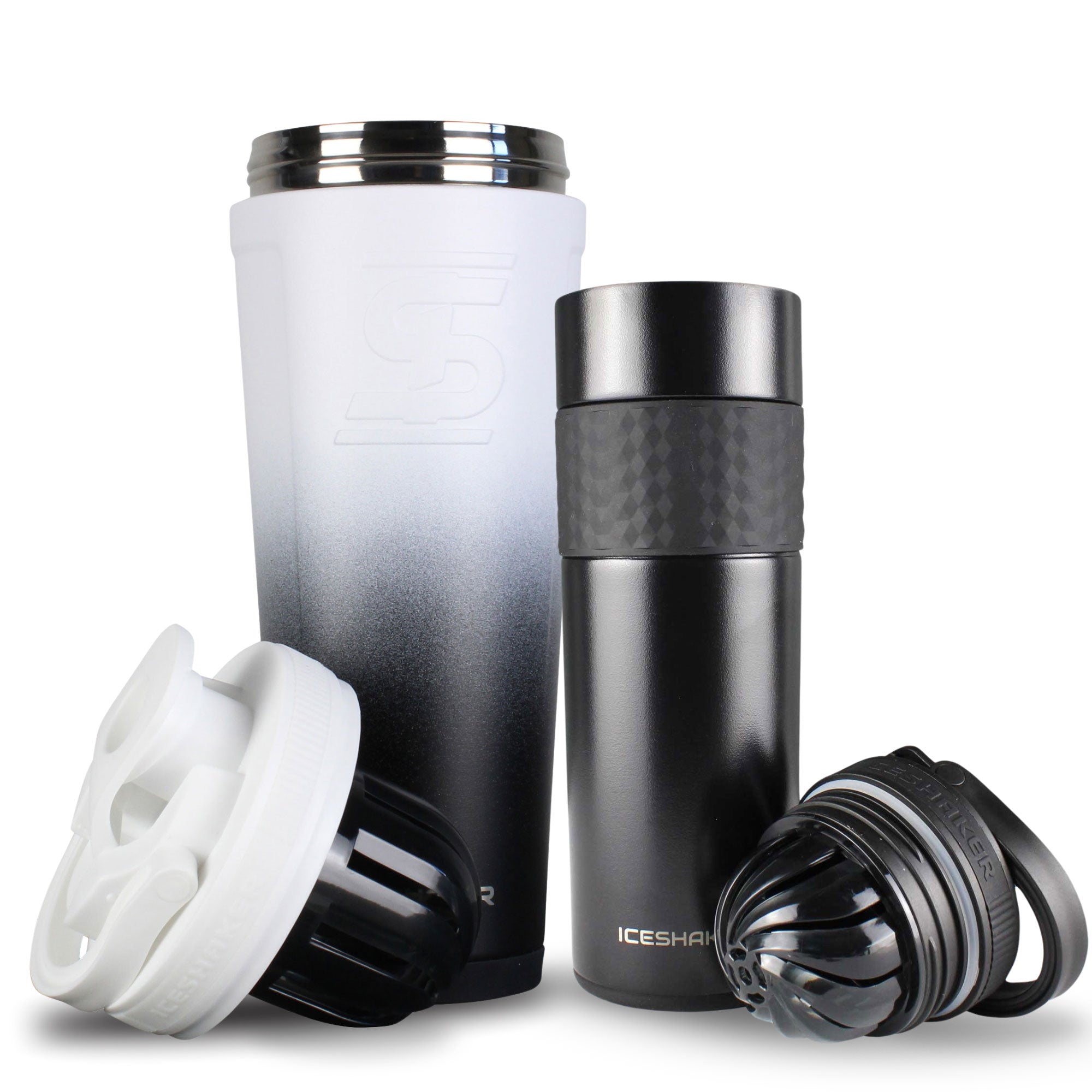 His & Her Protein Shaker Bottle Bundle