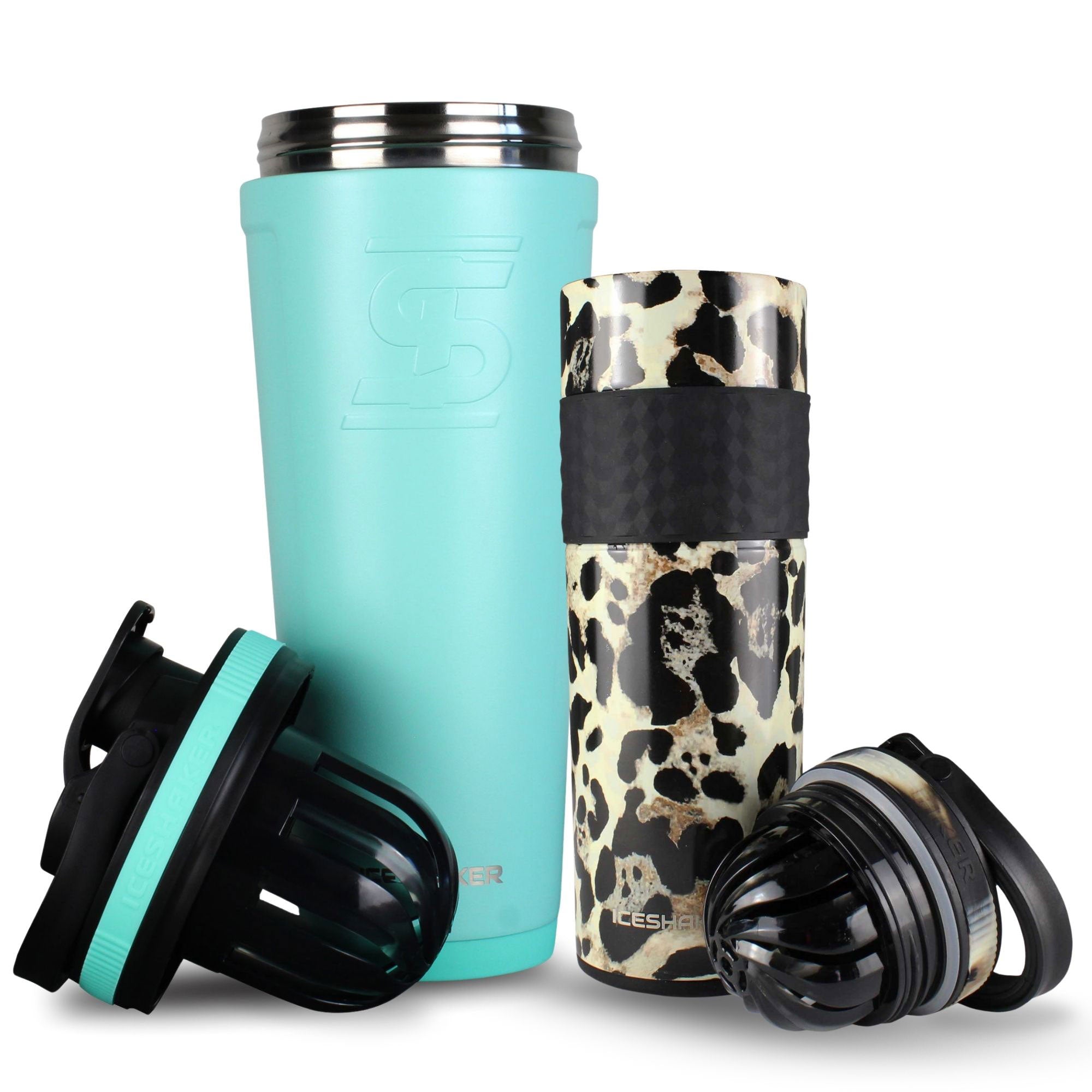 His & Her Protein Shaker Bottle Bundle
