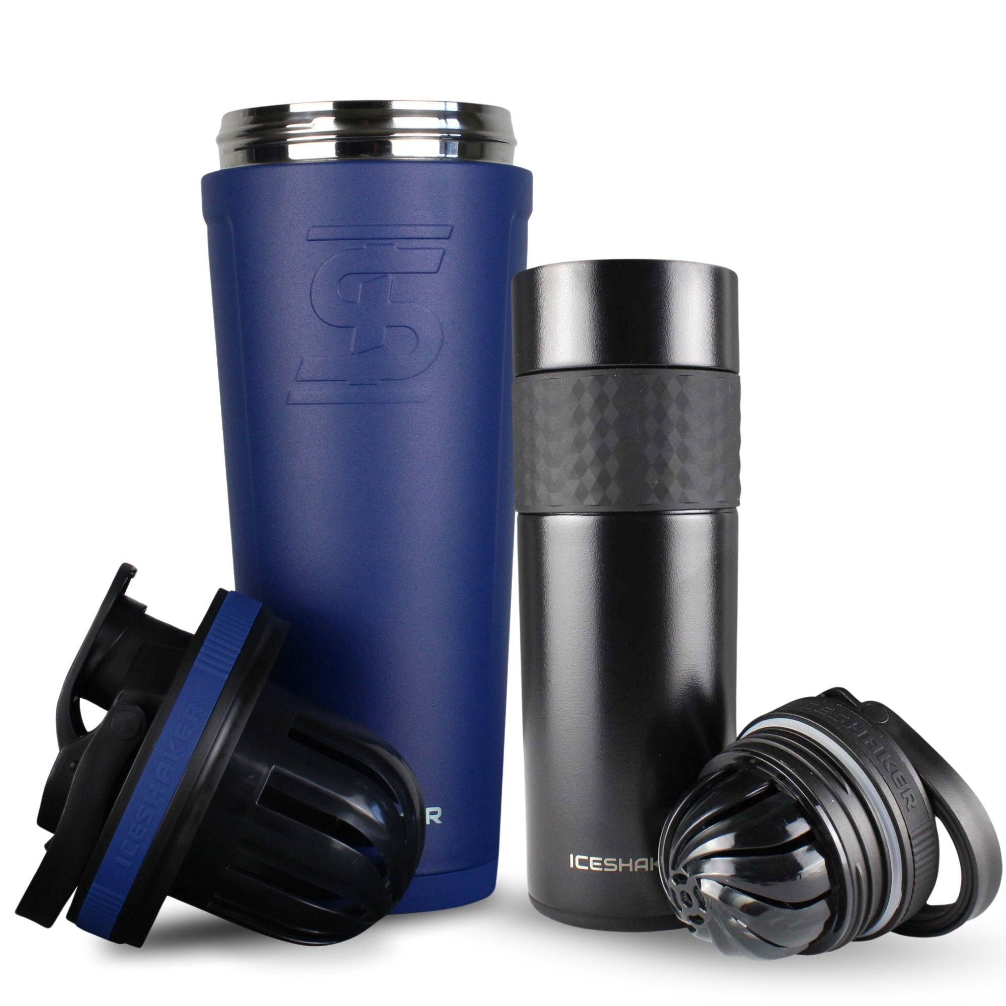 His & Her Protein Shaker Bottle Bundle