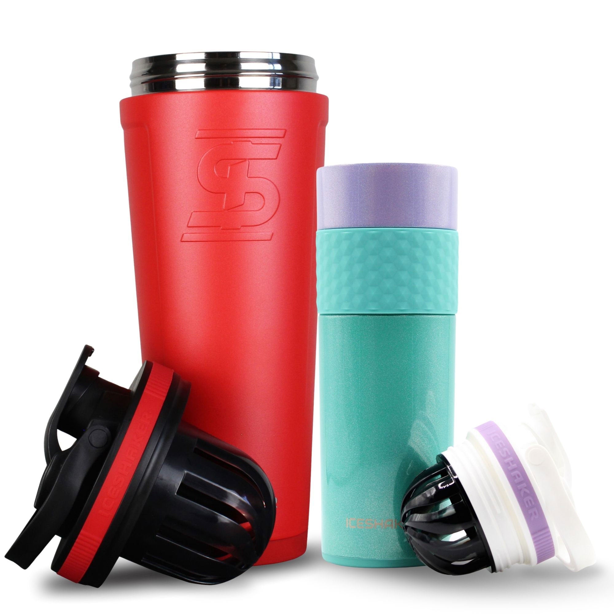 His & Her Protein Shaker Bottle Bundle
