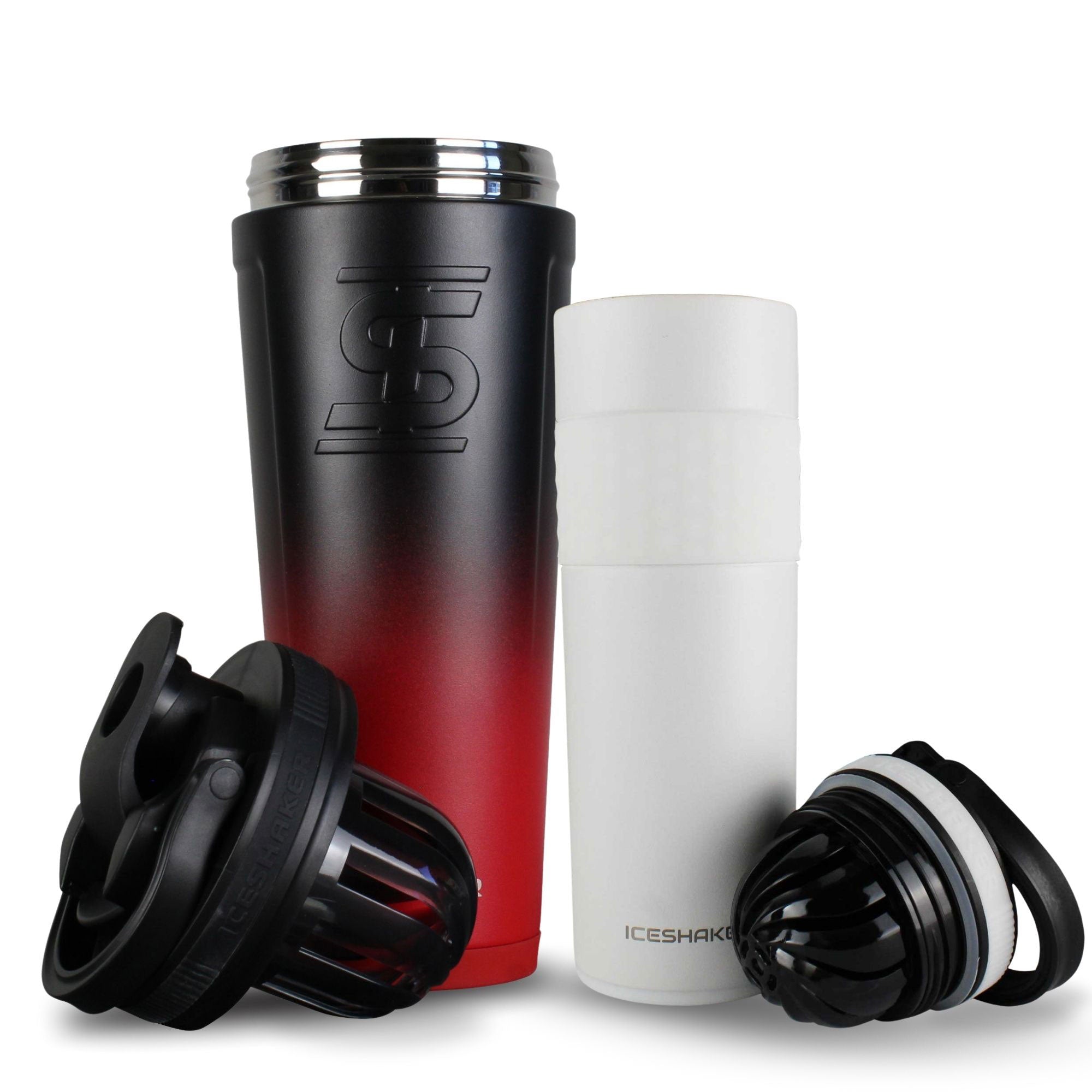 His & Her Protein Shaker Bottle Bundle
