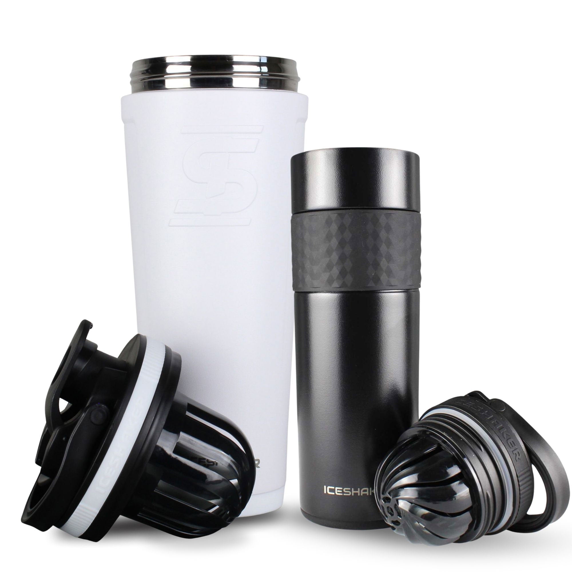 His & Her Protein Shaker Bottle Bundle