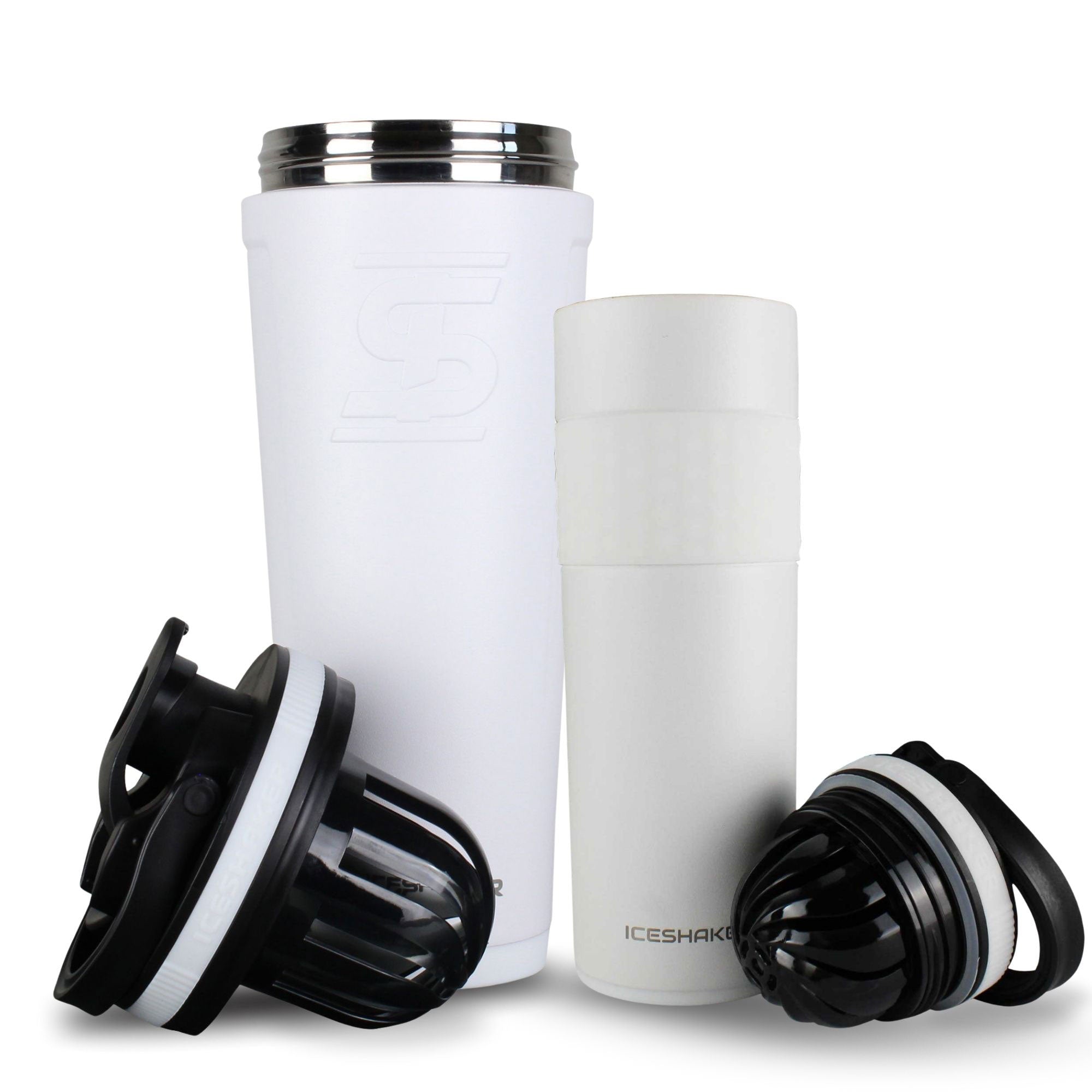 His & Her Protein Shaker Bottle Bundle