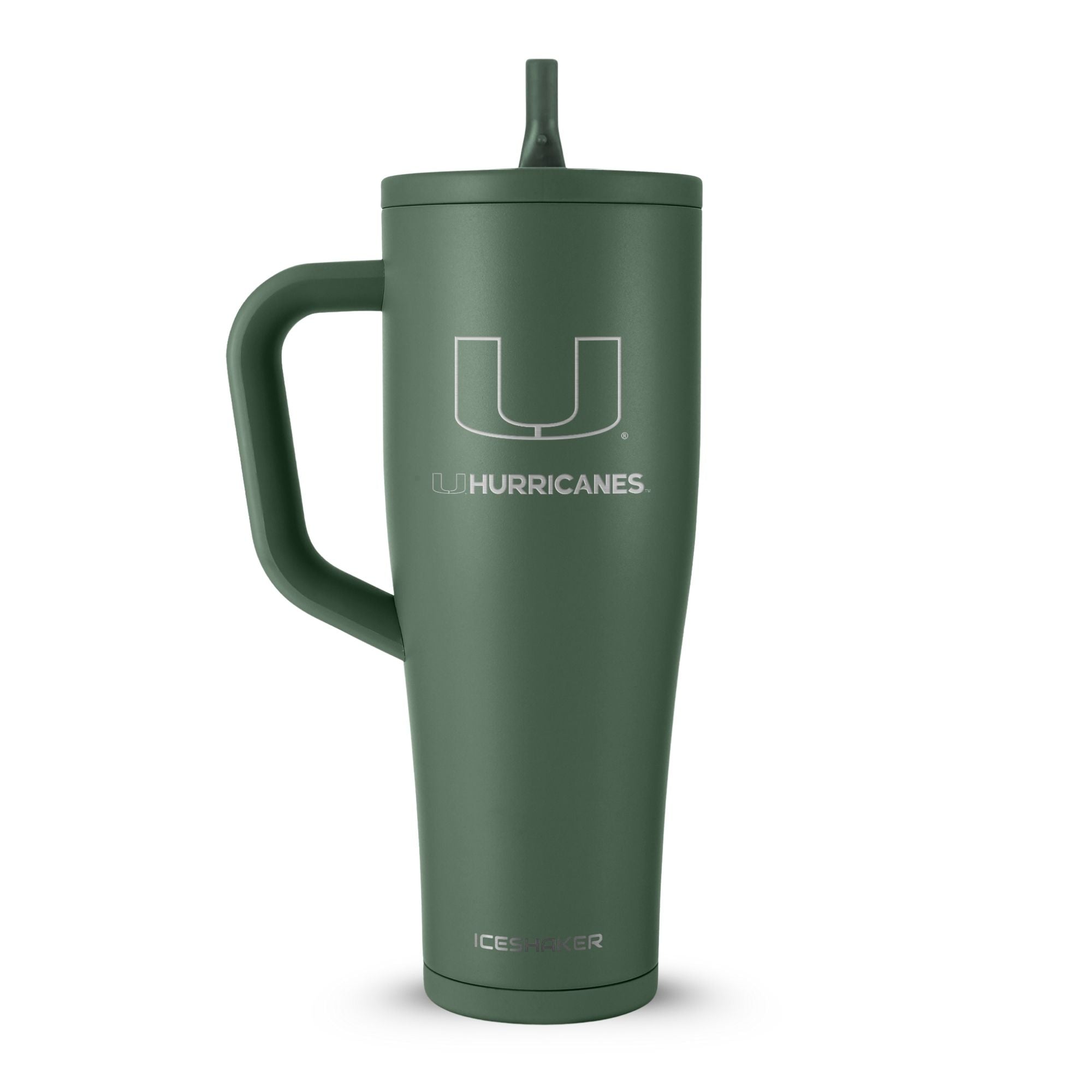 Official Miami Hurricanes NCAA Team Logo 40oz Legend Ice Shaker