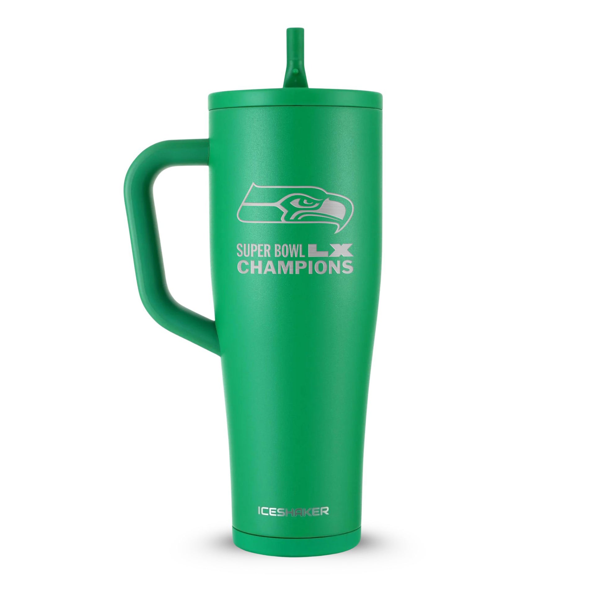 Seattle Seahawks NFL Team Logo 40oz Legend Shaker Tumbler