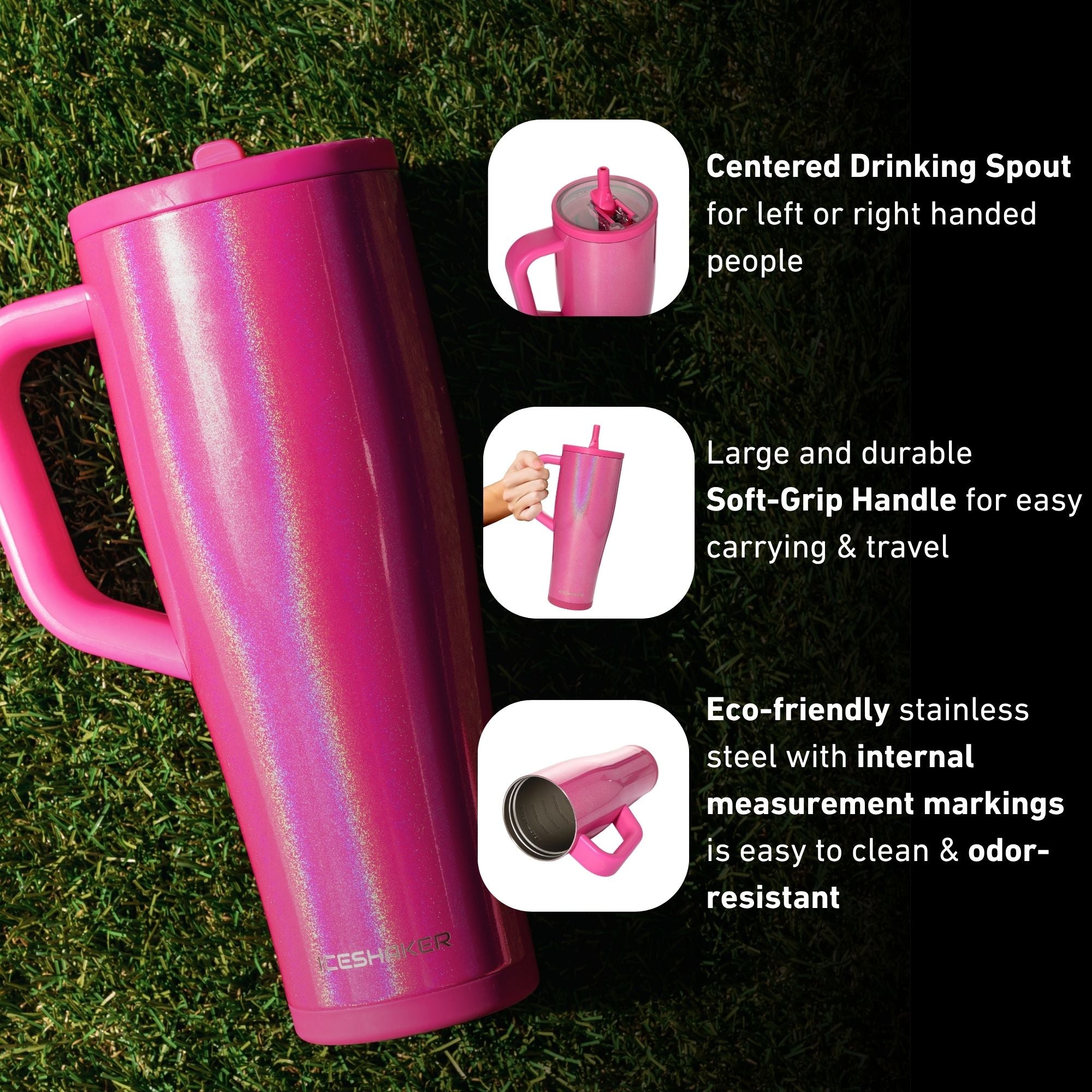 40oz Legend Series Shaker Bottle - Malibu