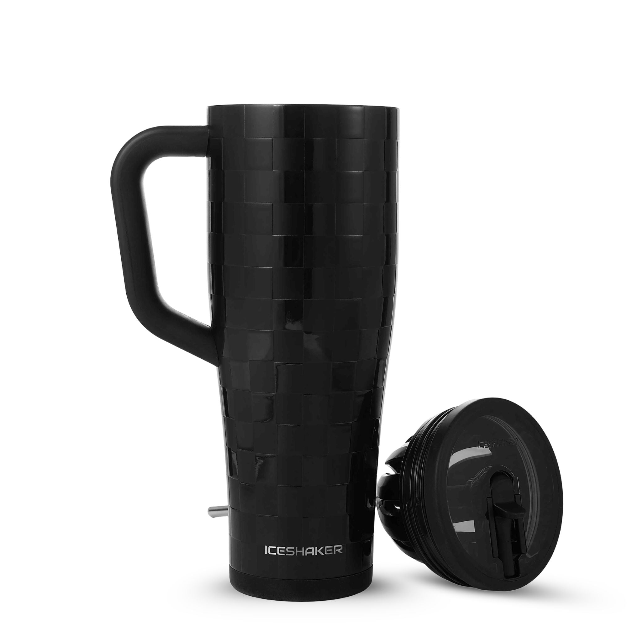 40oz Legend Series Shaker Bottle - Phantom Black Checkers