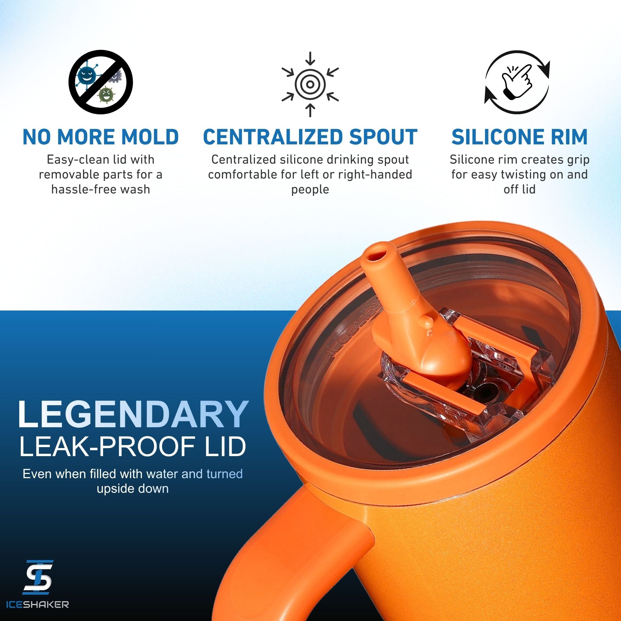 40oz Legend Series Shaker Bottle - Tango