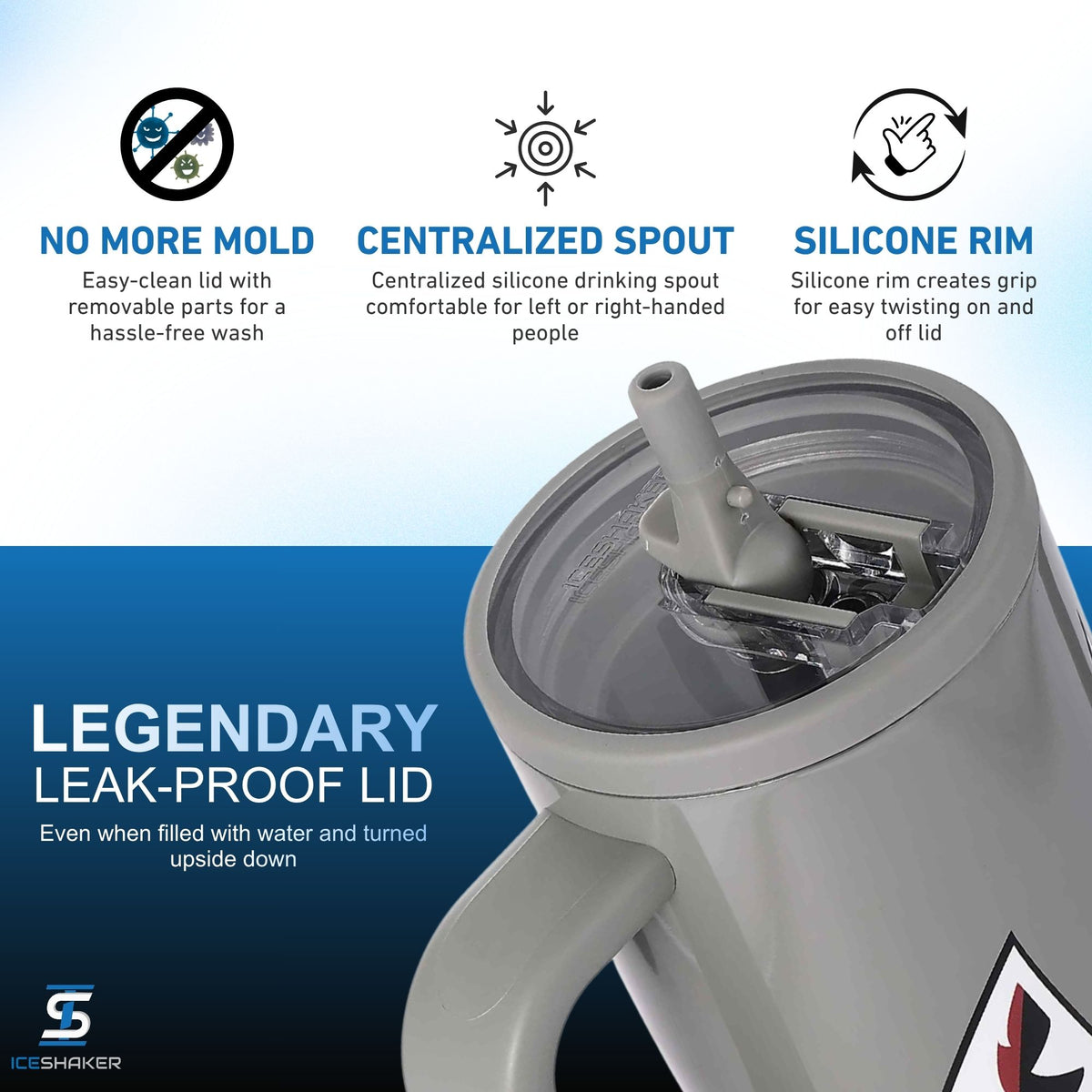 40oz Legend Series Shaker Bottle - Warthog