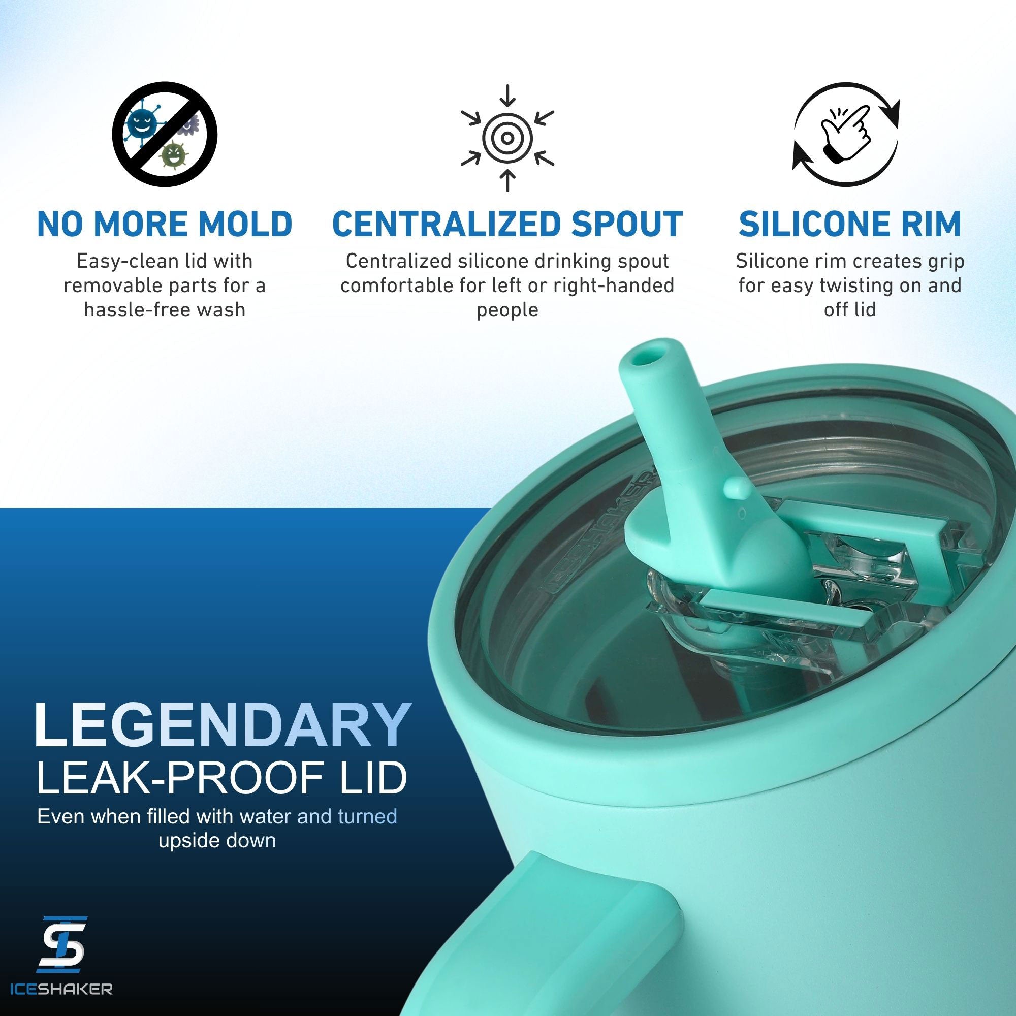 Ice Shaker Legend Series Stainless Steel Shakers | Ice Shaker