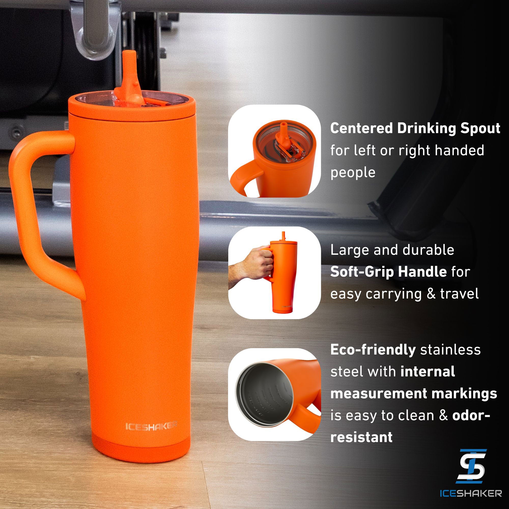 40oz Legend Series Stainless Steel Shaker Bottles
