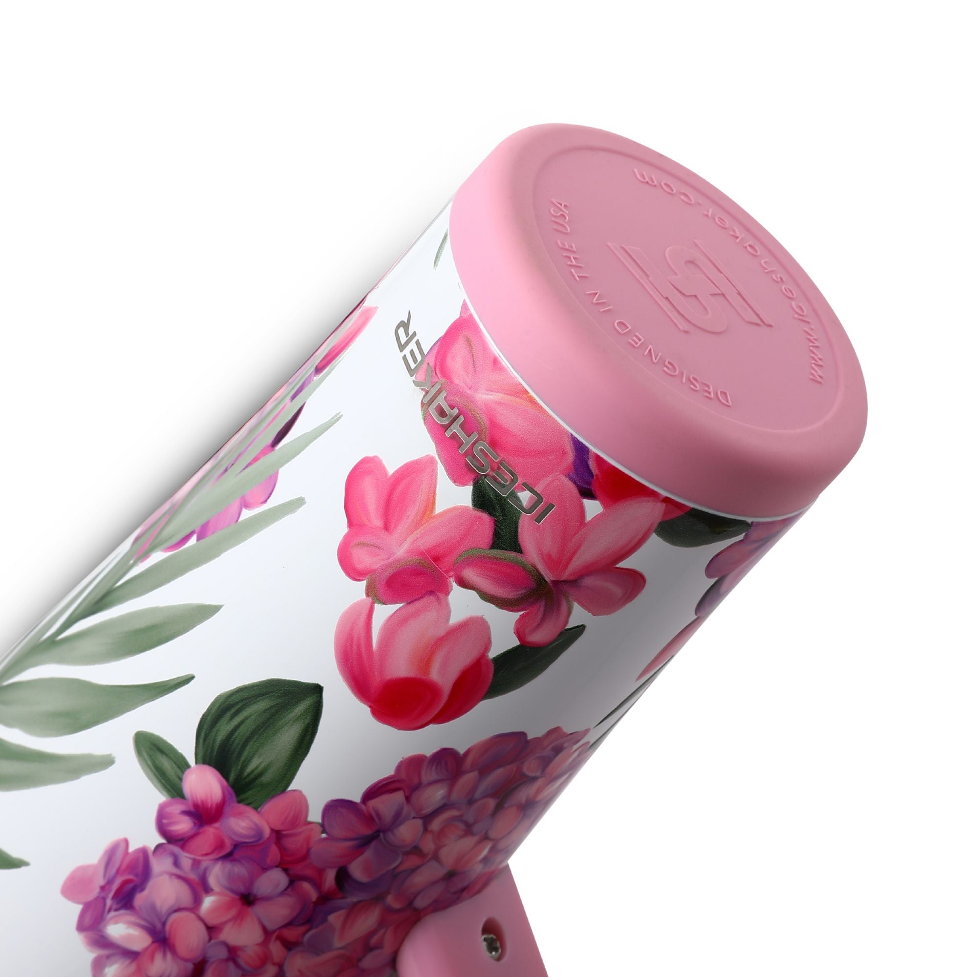 Ice Shaker Pink Hydrangea Legend Series Shaker Tumbler