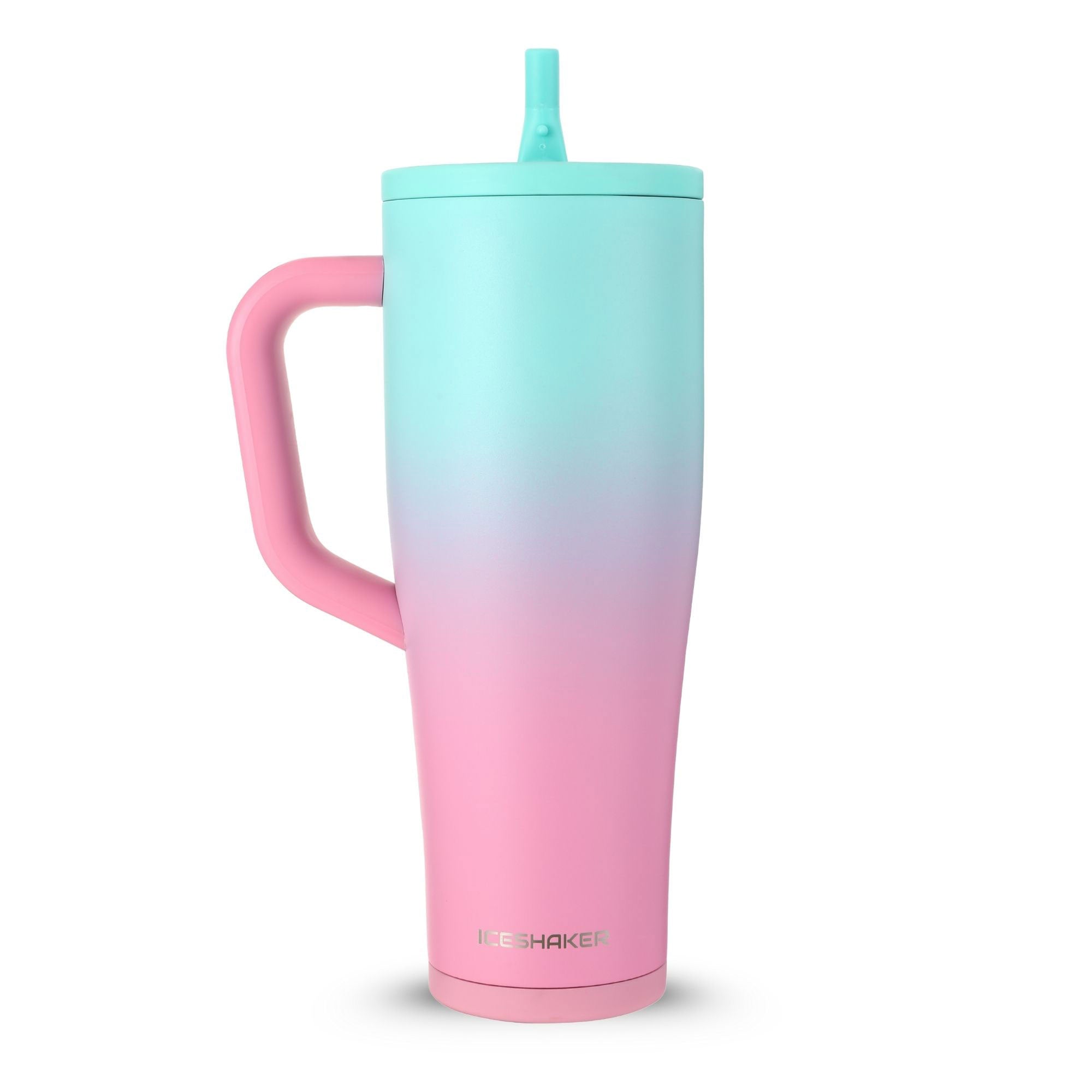 CUSTOM 40oz Legend Series Shaker Tumbler - Pink Mint Ombre