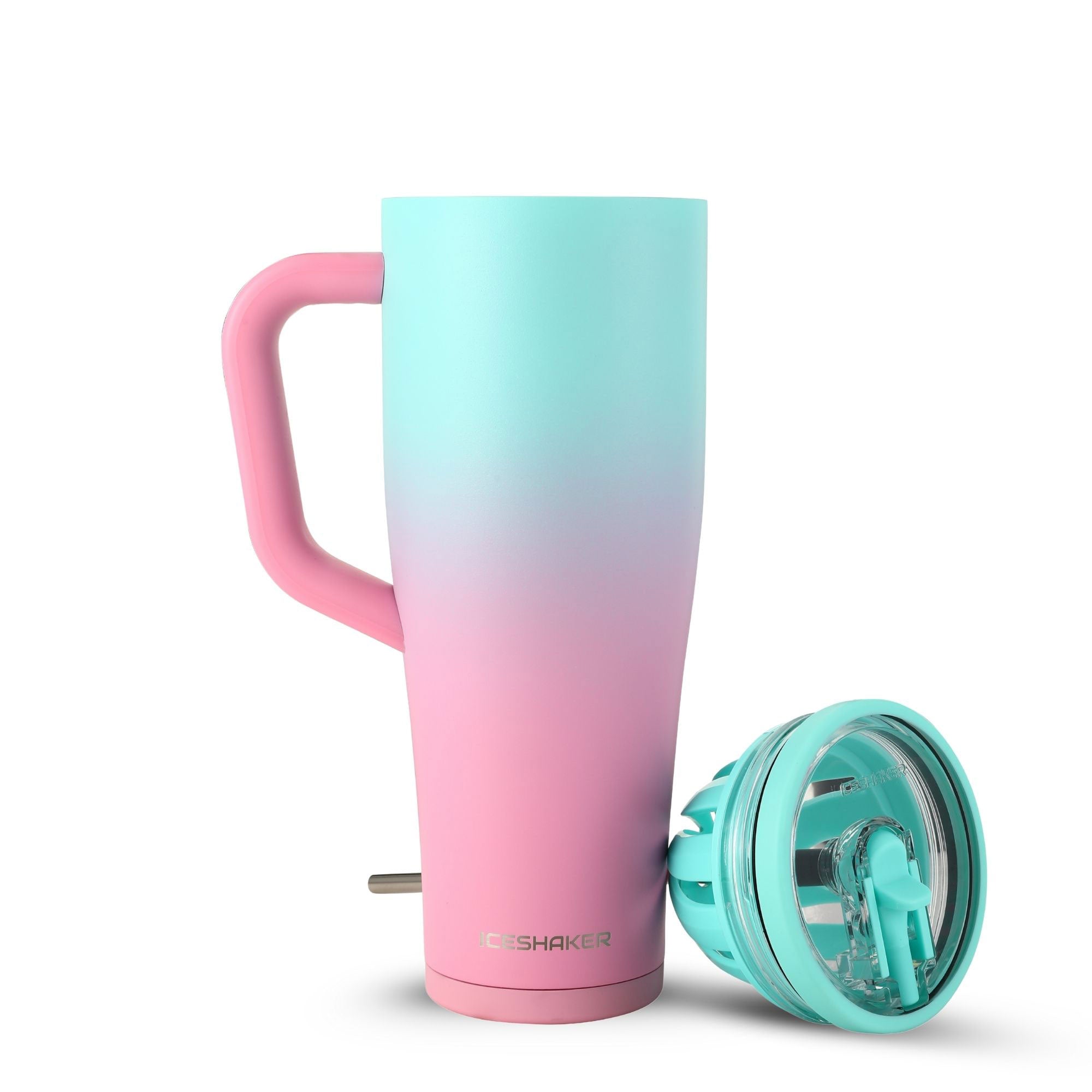 40oz Legend Series Shaker Bottle - Mint Pink Ombre