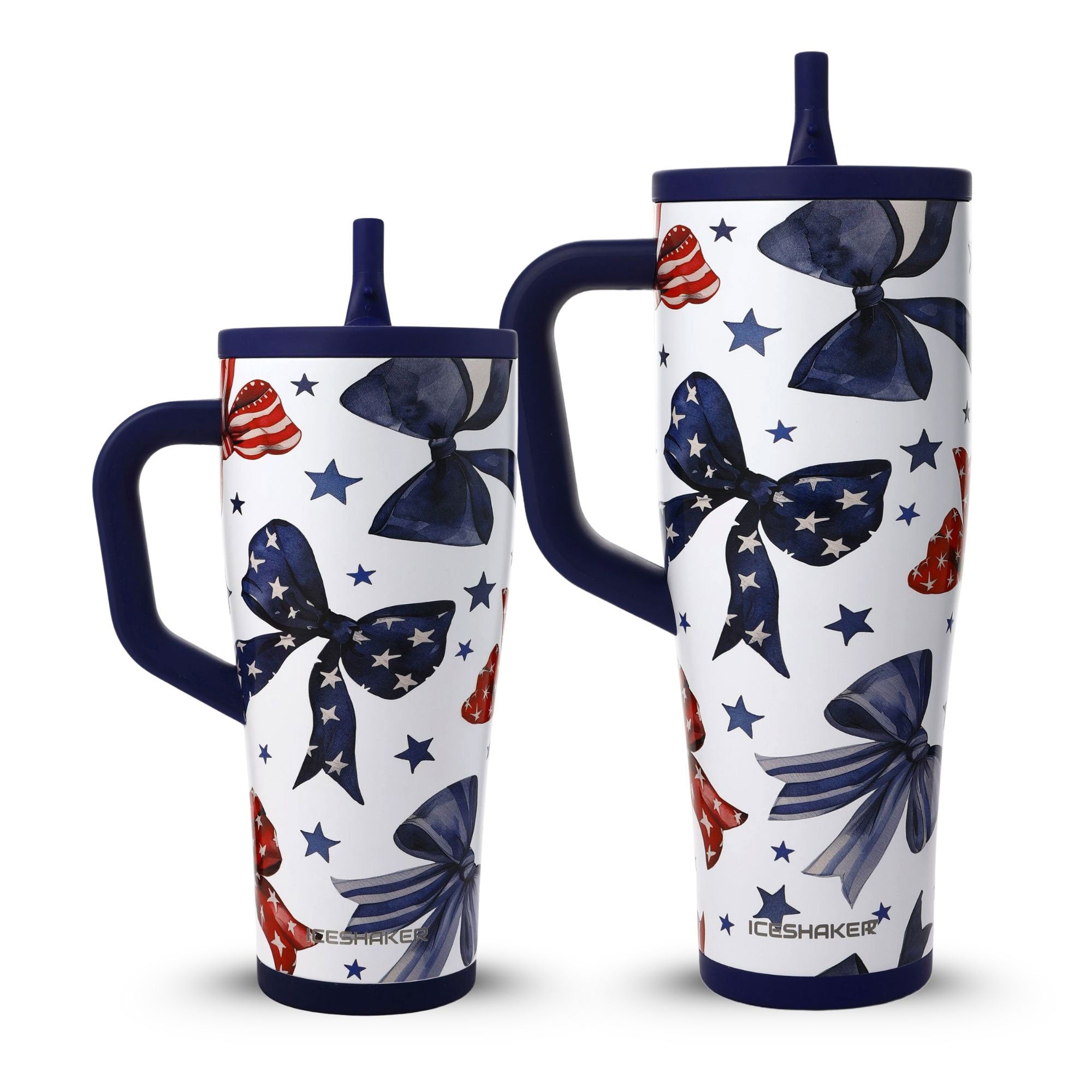 Ice Shaker USA Ribbons & Bows Legend Series Shaker Tumbler