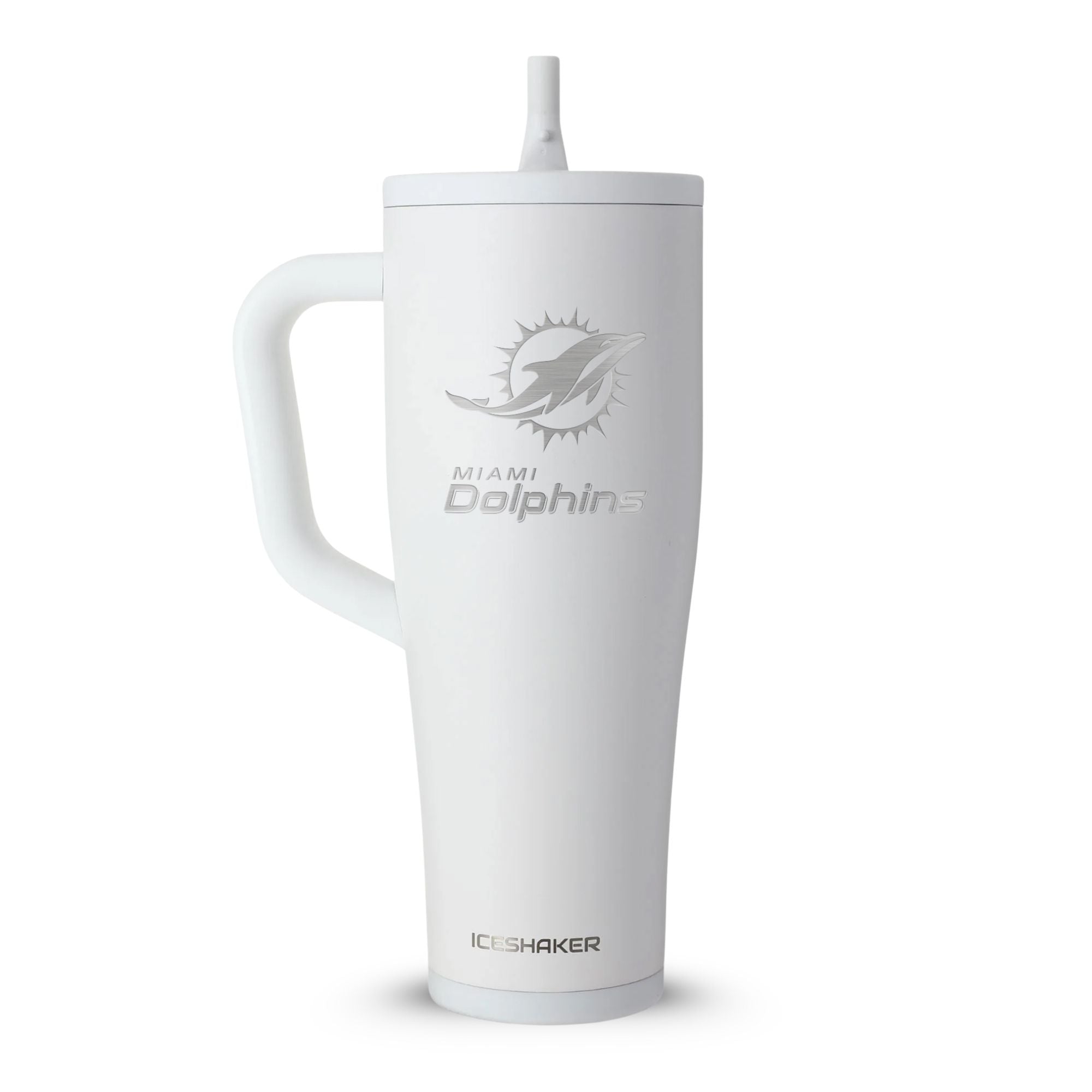 Official Miami Dolphins NFL Team Logo 40oz Legend Ice Shaker